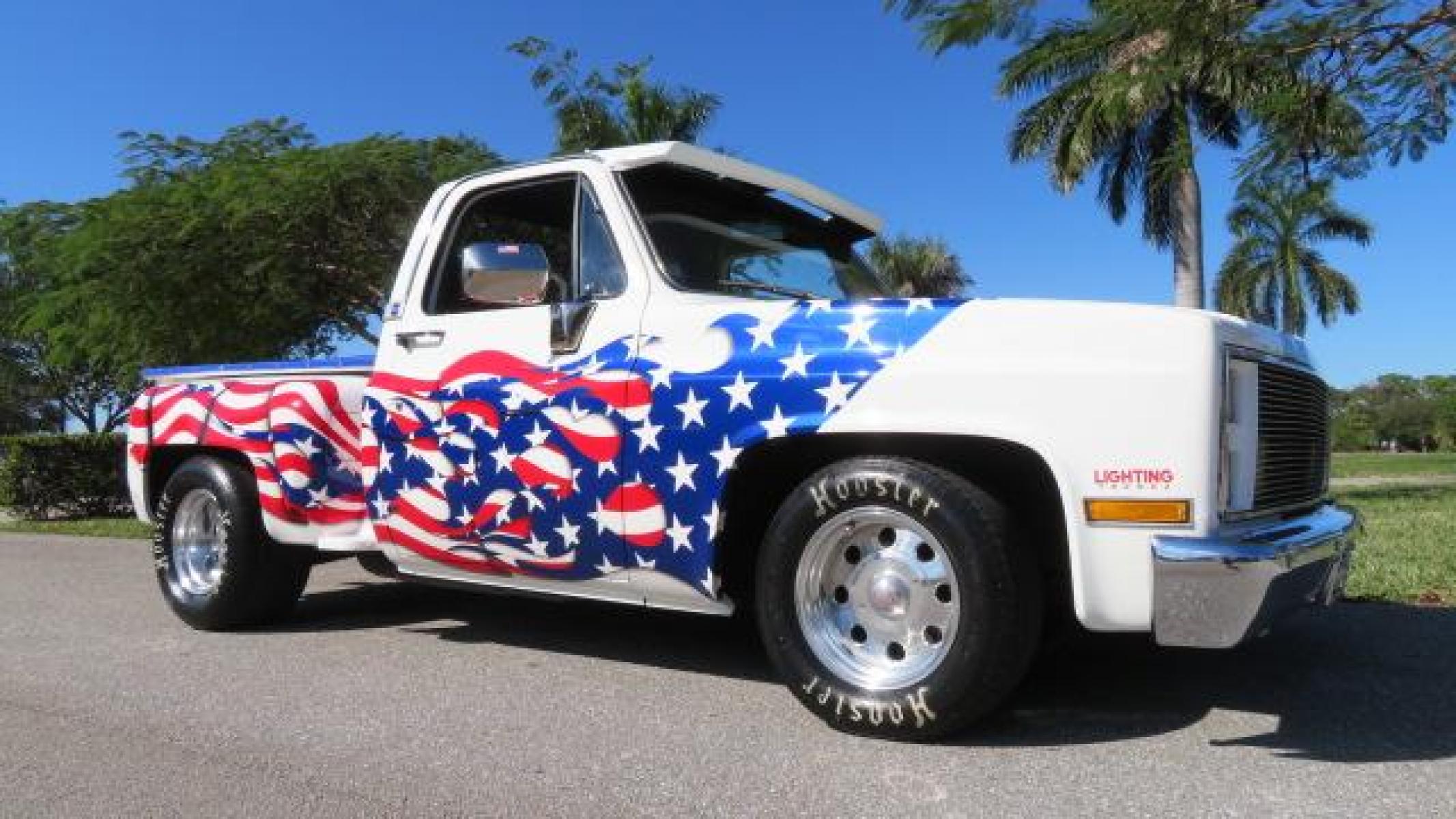 1986 White /Black Chevrolet Silverado 1500 Custom Deluxe 2WD (2GCDC14H5G1) with an 5.0L V8 OHV engine, located at 4301 Oak Circle #19, Boca Raton, FL, 33431, (954) 561-2499, 26.388861, -80.084038 - You are looking at an Absolutely Stunning Show Winning 1986 Chevy C10 Stepside that had a frame off restoration. This is a highly decorated show truck that has won many trophies across many different categories. It's radical and turns heads everywhere. This truck went through a highly meticulous fra - Photo #8