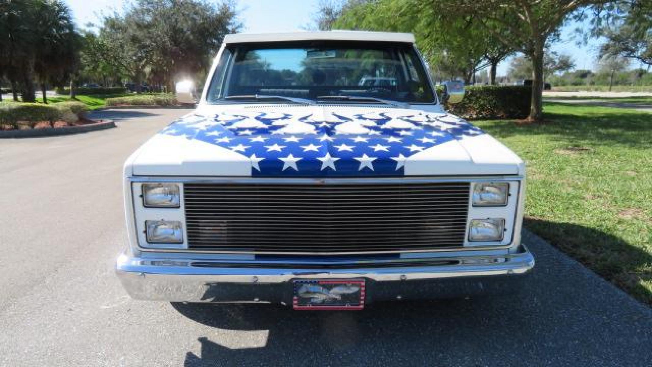 1986 White /Black Chevrolet Silverado 1500 Custom Deluxe 2WD (2GCDC14H5G1) with an 5.0L V8 OHV engine, located at 4301 Oak Circle #19, Boca Raton, FL, 33431, (954) 561-2499, 26.388861, -80.084038 - You are looking at an Absolutely Stunning Show Winning 1986 Chevy C10 Stepside that had a frame off restoration. This is a highly decorated show truck that has won many trophies across many different categories. It's radical and turns heads everywhere. This truck went through a highly meticulous fra - Photo #11