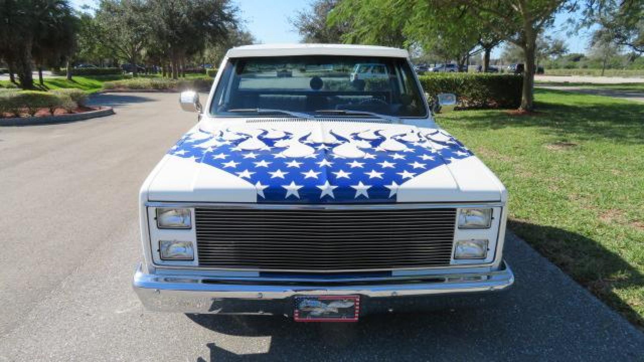 1986 White /Black Chevrolet Silverado 1500 Custom Deluxe 2WD (2GCDC14H5G1) with an 5.0L V8 OHV engine, located at 4301 Oak Circle #19, Boca Raton, FL, 33431, (954) 561-2499, 26.388861, -80.084038 - You are looking at an Absolutely Stunning Show Winning 1986 Chevy C10 Stepside that had a frame off restoration. This is a highly decorated show truck that has won many trophies across many different categories. It's radical and turns heads everywhere. This truck went through a highly meticulous fra - Photo #12