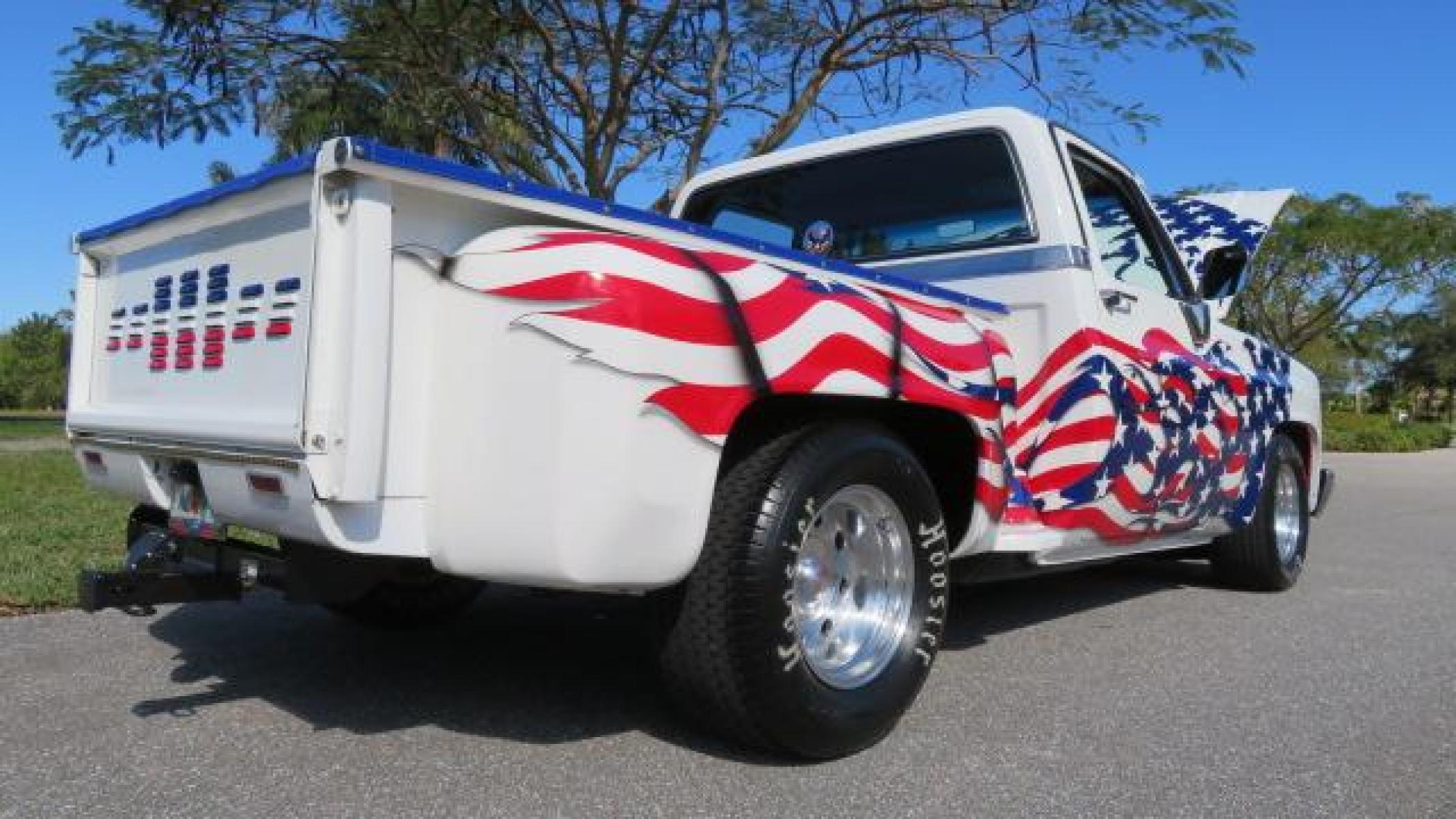 1986 White /Black Chevrolet Silverado 1500 Custom Deluxe 2WD (2GCDC14H5G1) with an 5.0L V8 OHV engine, located at 4301 Oak Circle #19, Boca Raton, FL, 33431, (954) 561-2499, 26.388861, -80.084038 - You are looking at an Absolutely Stunning Show Winning 1986 Chevy C10 Stepside that had a frame off restoration. This is a highly decorated show truck that has won many trophies across many different categories. It's radical and turns heads everywhere. This truck went through a highly meticulous fra - Photo #24