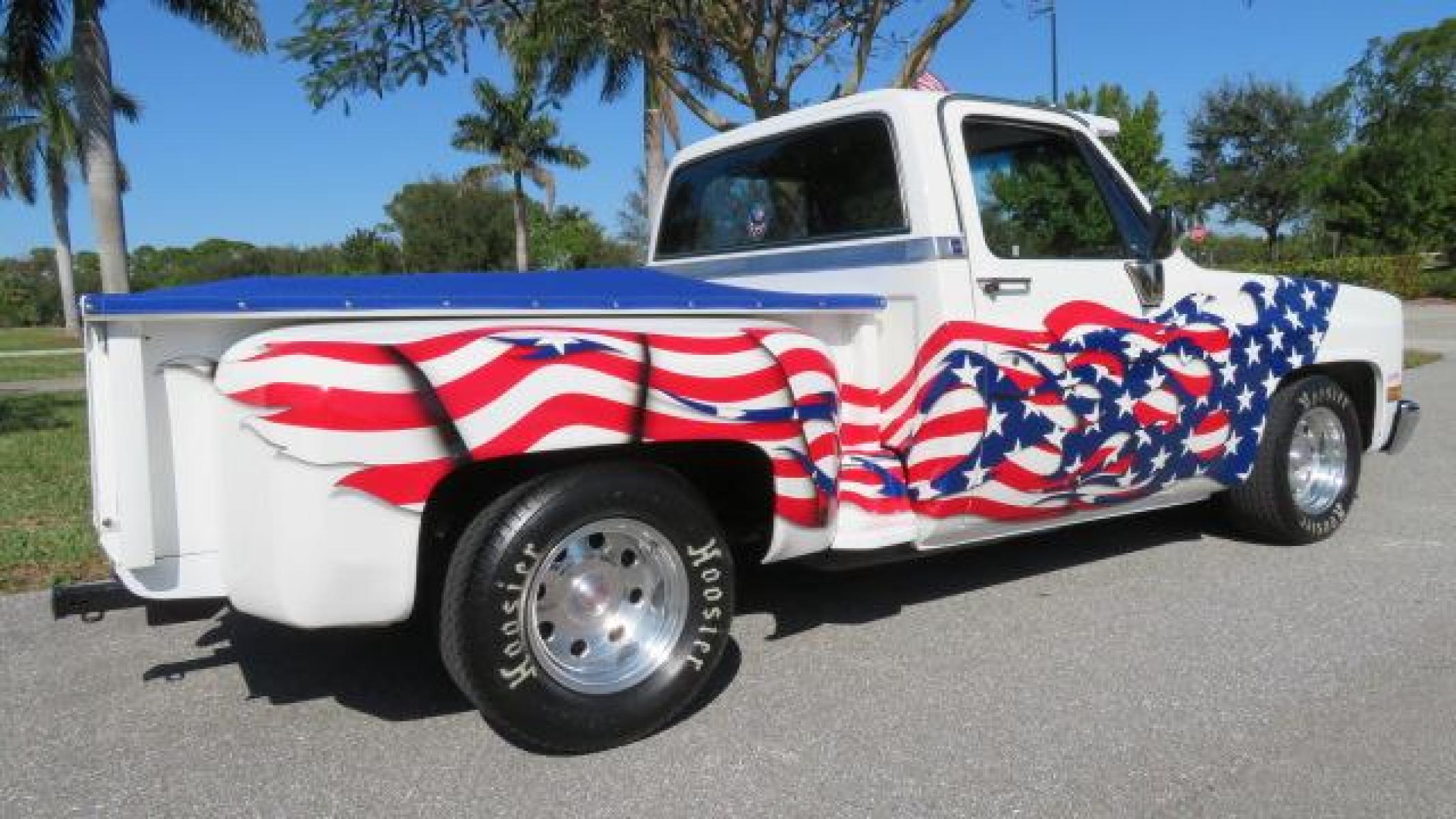 1986 White /Black Chevrolet Silverado 1500 Custom Deluxe 2WD (2GCDC14H5G1) with an 5.0L V8 OHV engine, located at 4301 Oak Circle #19, Boca Raton, FL, 33431, (954) 561-2499, 26.388861, -80.084038 - You are looking at an Absolutely Stunning Show Winning 1986 Chevy C10 Stepside that had a frame off restoration. This is a highly decorated show truck that has won many trophies across many different categories. It's radical and turns heads everywhere. This truck went through a highly meticulous fra - Photo #25