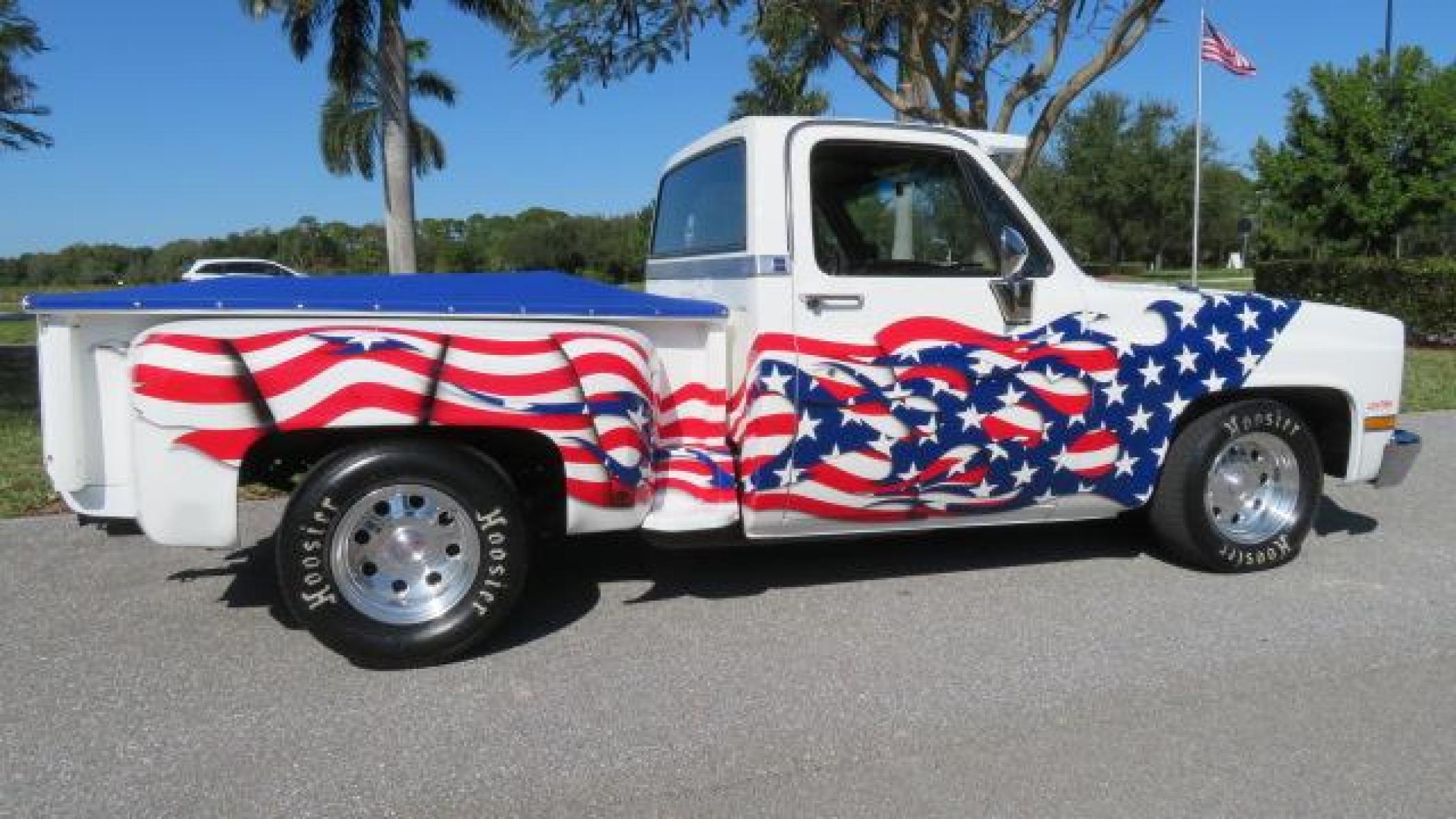 1986 White /Black Chevrolet Silverado 1500 Custom Deluxe 2WD (2GCDC14H5G1) with an 5.0L V8 OHV engine, located at 4301 Oak Circle #19, Boca Raton, FL, 33431, (954) 561-2499, 26.388861, -80.084038 - You are looking at an Absolutely Stunning Show Winning 1986 Chevy C10 Stepside that had a frame off restoration. This is a highly decorated show truck that has won many trophies across many different categories. It's radical and turns heads everywhere. This truck went through a highly meticulous fra - Photo #26