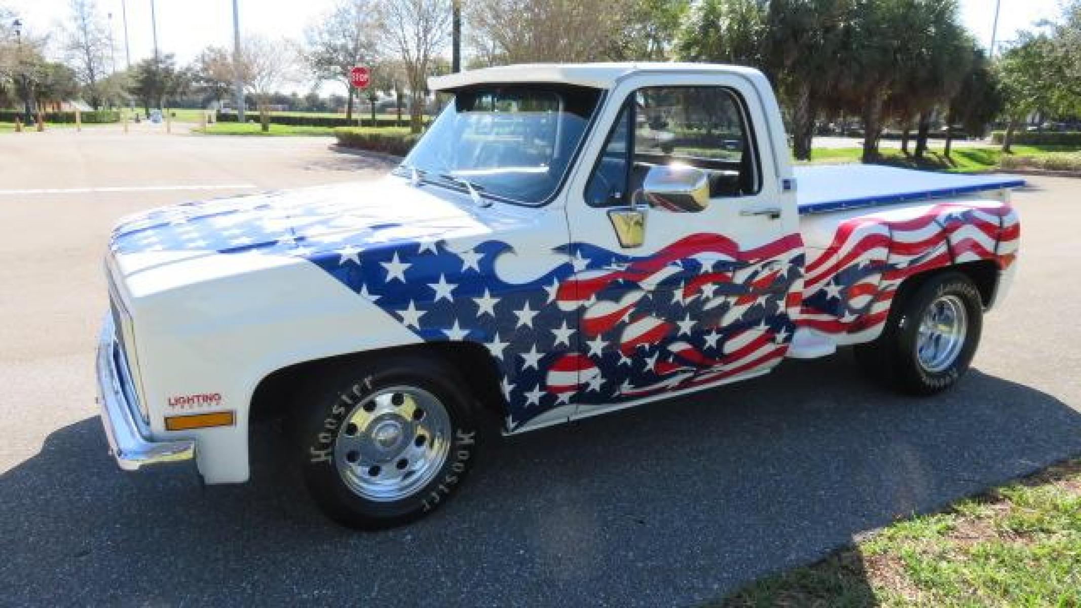 1986 White /Black Chevrolet Silverado 1500 Custom Deluxe 2WD (2GCDC14H5G1) with an 5.0L V8 OHV engine, located at 4301 Oak Circle #19, Boca Raton, FL, 33431, (954) 561-2499, 26.388861, -80.084038 - You are looking at an Absolutely Stunning Show Winning 1986 Chevy C10 Stepside that had a frame off restoration. This is a highly decorated show truck that has won many trophies across many different categories. It's radical and turns heads everywhere. This truck went through a highly meticulous fra - Photo #34