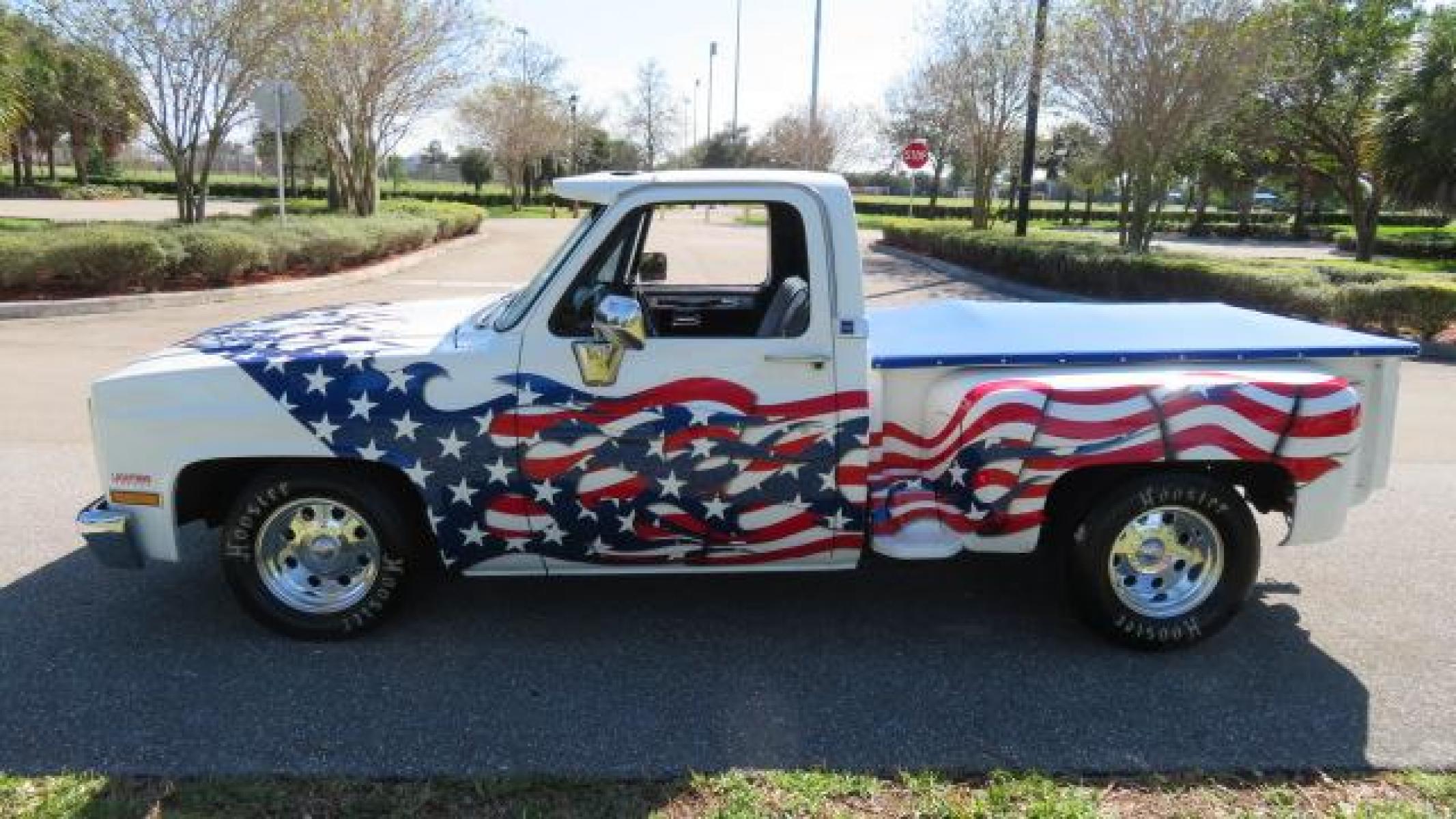 1986 White /Black Chevrolet Silverado 1500 Custom Deluxe 2WD (2GCDC14H5G1) with an 5.0L V8 OHV engine, located at 4301 Oak Circle #19, Boca Raton, FL, 33431, (954) 561-2499, 26.388861, -80.084038 - You are looking at an Absolutely Stunning Show Winning 1986 Chevy C10 Stepside that had a frame off restoration. This is a highly decorated show truck that has won many trophies across many different categories. It's radical and turns heads everywhere. This truck went through a highly meticulous fra - Photo #35