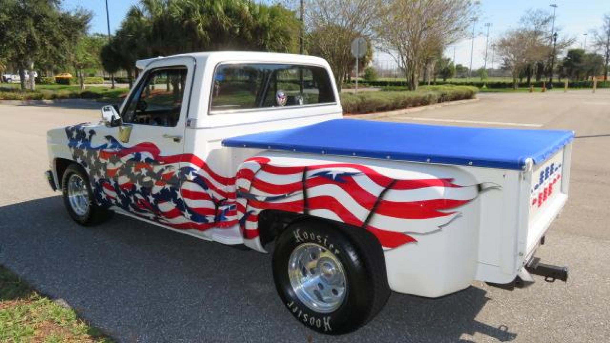 1986 White /Black Chevrolet Silverado 1500 Custom Deluxe 2WD (2GCDC14H5G1) with an 5.0L V8 OHV engine, located at 4301 Oak Circle #19, Boca Raton, FL, 33431, (954) 561-2499, 26.388861, -80.084038 - You are looking at an Absolutely Stunning Show Winning 1986 Chevy C10 Stepside that had a frame off restoration. This is a highly decorated show truck that has won many trophies across many different categories. It's radical and turns heads everywhere. This truck went through a highly meticulous fra - Photo #37