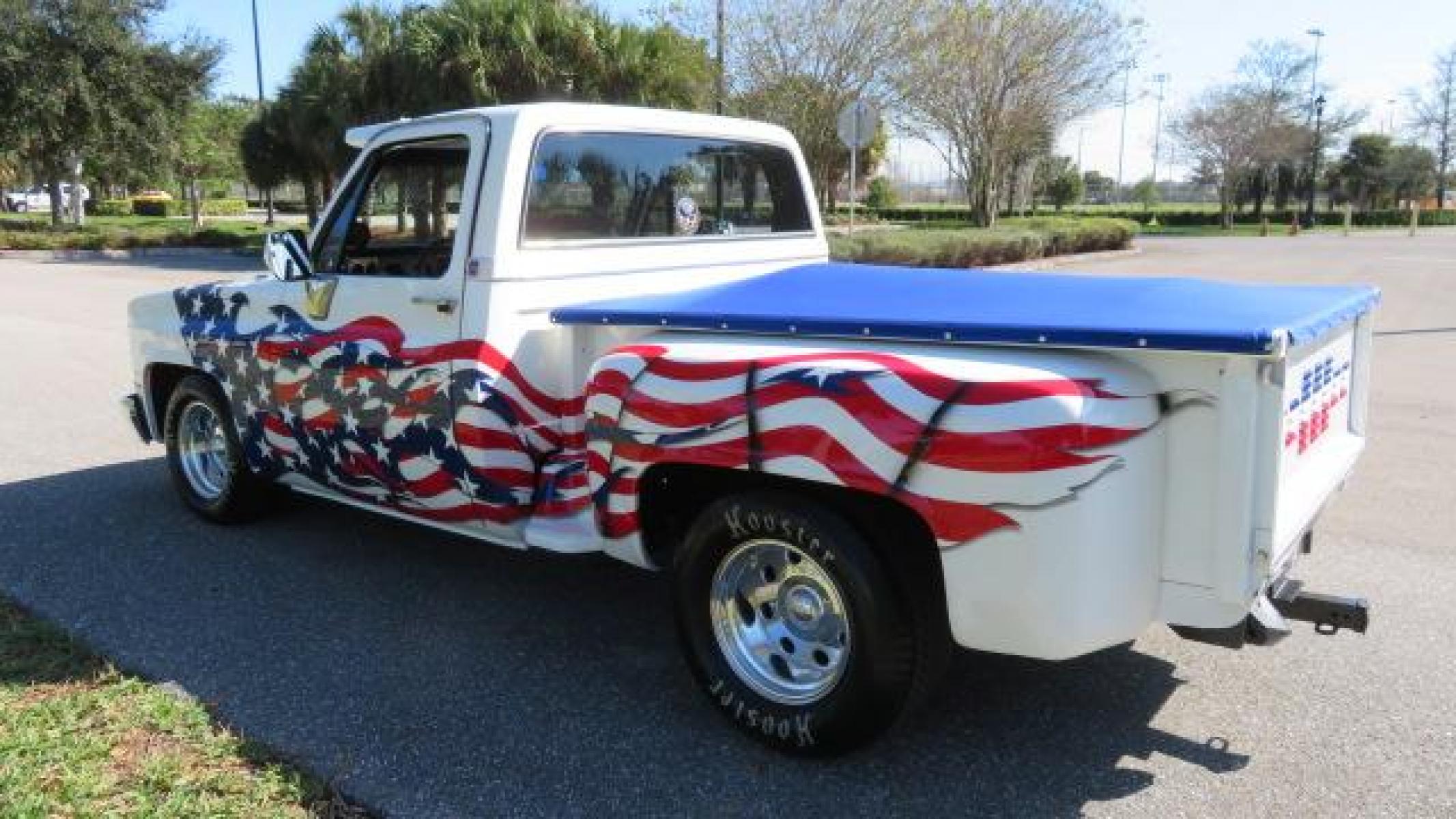 1986 White /Black Chevrolet Silverado 1500 Custom Deluxe 2WD (2GCDC14H5G1) with an 5.0L V8 OHV engine, located at 4301 Oak Circle #19, Boca Raton, FL, 33431, (954) 561-2499, 26.388861, -80.084038 - You are looking at an Absolutely Stunning Show Winning 1986 Chevy C10 Stepside that had a frame off restoration. This is a highly decorated show truck that has won many trophies across many different categories. It's radical and turns heads everywhere. This truck went through a highly meticulous fra - Photo #38