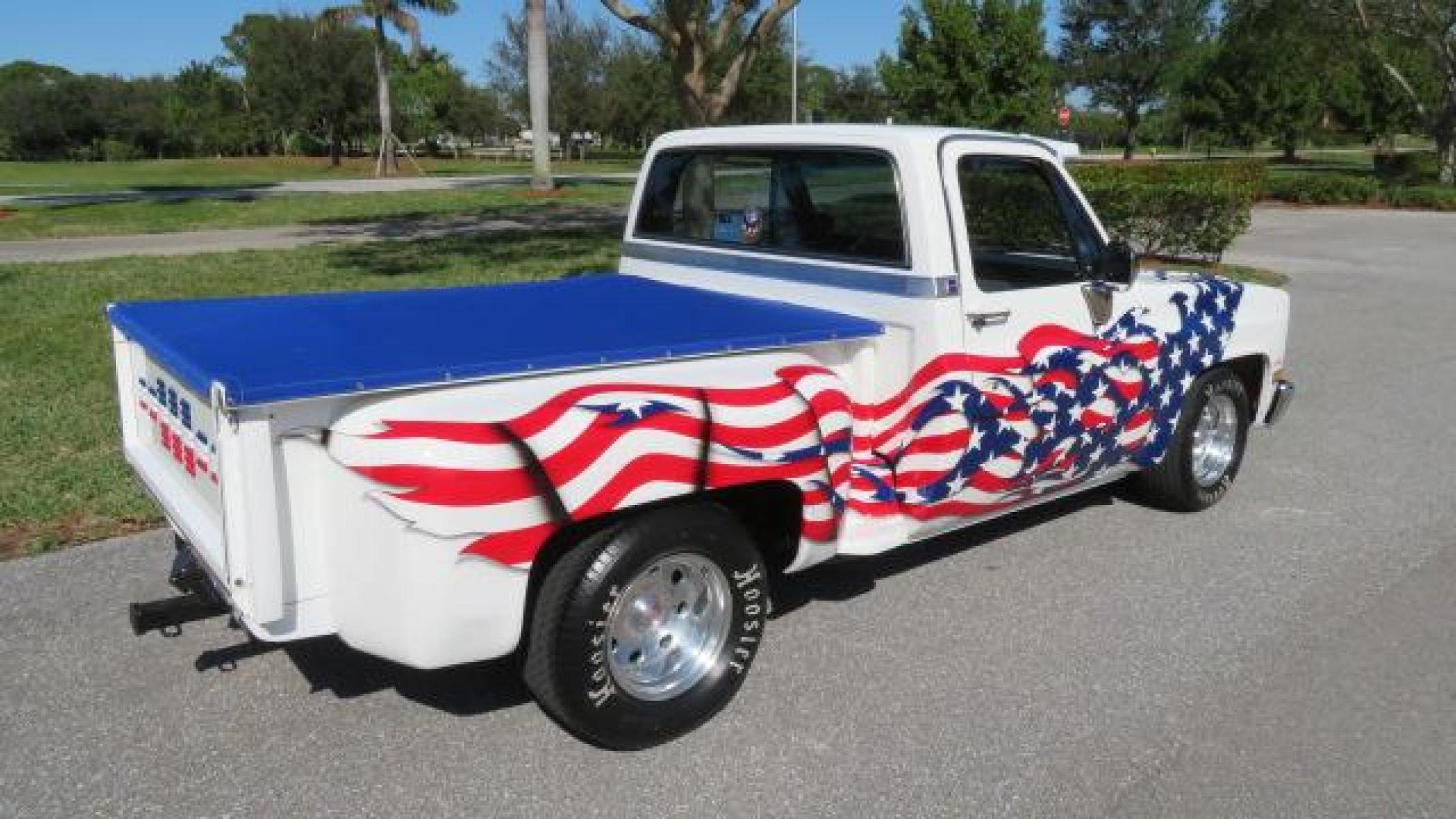 1986 White /Black Chevrolet Silverado 1500 Custom Deluxe 2WD (2GCDC14H5G1) with an 5.0L V8 OHV engine, located at 4301 Oak Circle #19, Boca Raton, FL, 33431, (954) 561-2499, 26.388861, -80.084038 - You are looking at an Absolutely Stunning Show Winning 1986 Chevy C10 Stepside that had a frame off restoration. This is a highly decorated show truck that has won many trophies across many different categories. It's radical and turns heads everywhere. This truck went through a highly meticulous fra - Photo #41