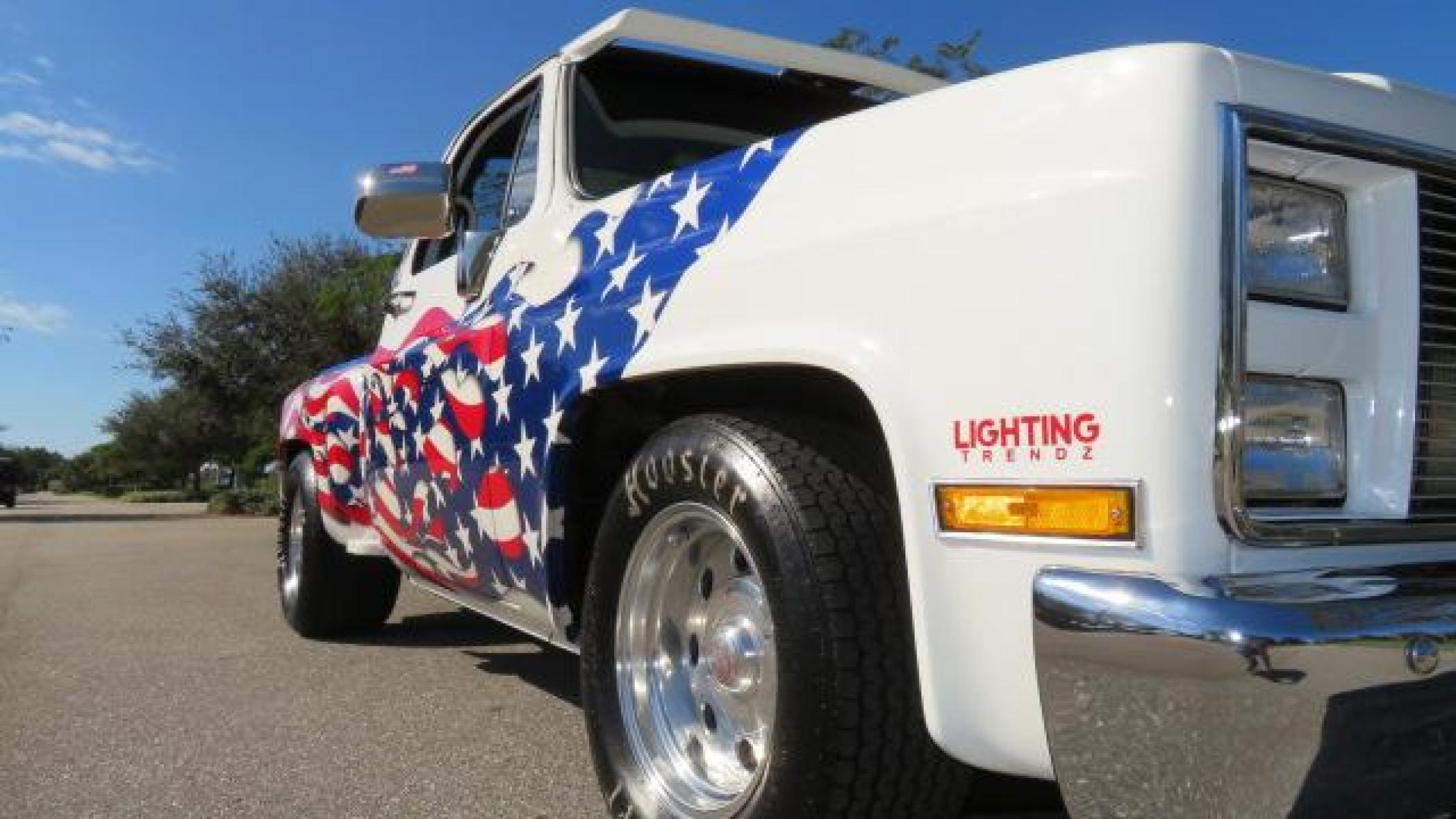 1986 White /Black Chevrolet Silverado 1500 Custom Deluxe 2WD (2GCDC14H5G1) with an 5.0L V8 OHV engine, located at 4301 Oak Circle #19, Boca Raton, FL, 33431, (954) 561-2499, 26.388861, -80.084038 - You are looking at an Absolutely Stunning Show Winning 1986 Chevy C10 Stepside that had a frame off restoration. This is a highly decorated show truck that has won many trophies across many different categories. It's radical and turns heads everywhere. This truck went through a highly meticulous fra - Photo #45