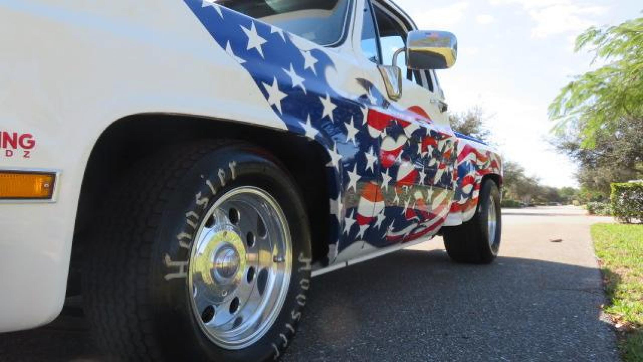 1986 White /Black Chevrolet Silverado 1500 Custom Deluxe 2WD (2GCDC14H5G1) with an 5.0L V8 OHV engine, located at 4301 Oak Circle #19, Boca Raton, FL, 33431, (954) 561-2499, 26.388861, -80.084038 - You are looking at an Absolutely Stunning Show Winning 1986 Chevy C10 Stepside that had a frame off restoration. This is a highly decorated show truck that has won many trophies across many different categories. It's radical and turns heads everywhere. This truck went through a highly meticulous fra - Photo #56