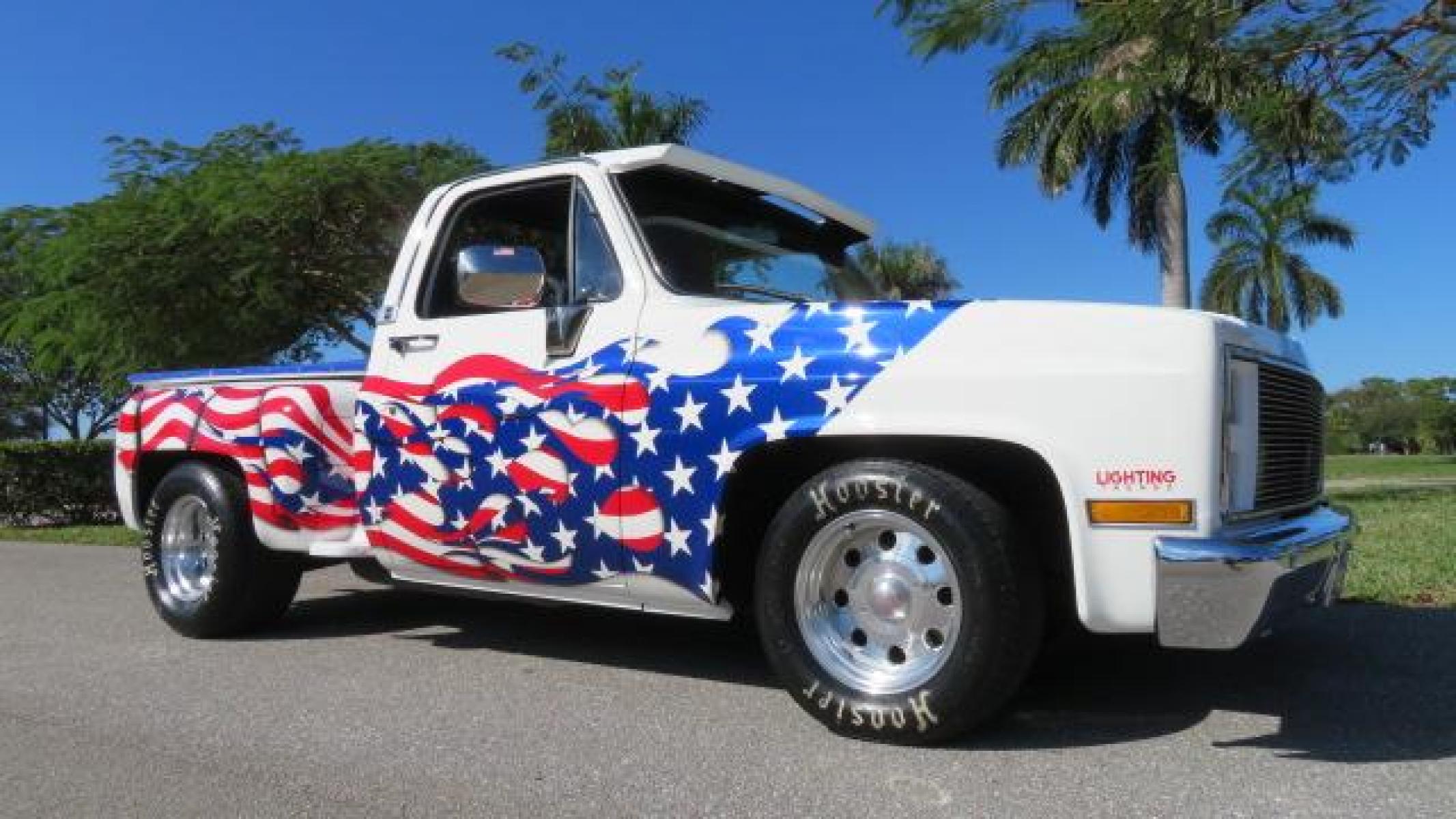 1986 White /Black Chevrolet Silverado 1500 Custom Deluxe 2WD (2GCDC14H5G1) with an 5.0L V8 OHV engine, located at 4301 Oak Circle #19, Boca Raton, FL, 33431, (954) 561-2499, 26.388861, -80.084038 - You are looking at an Absolutely Stunning Show Winning 1986 Chevy C10 Stepside that had a frame off restoration. This is a highly decorated show truck that has won many trophies across many different categories. It's radical and turns heads everywhere. This truck went through a highly meticulous fra - Photo #7