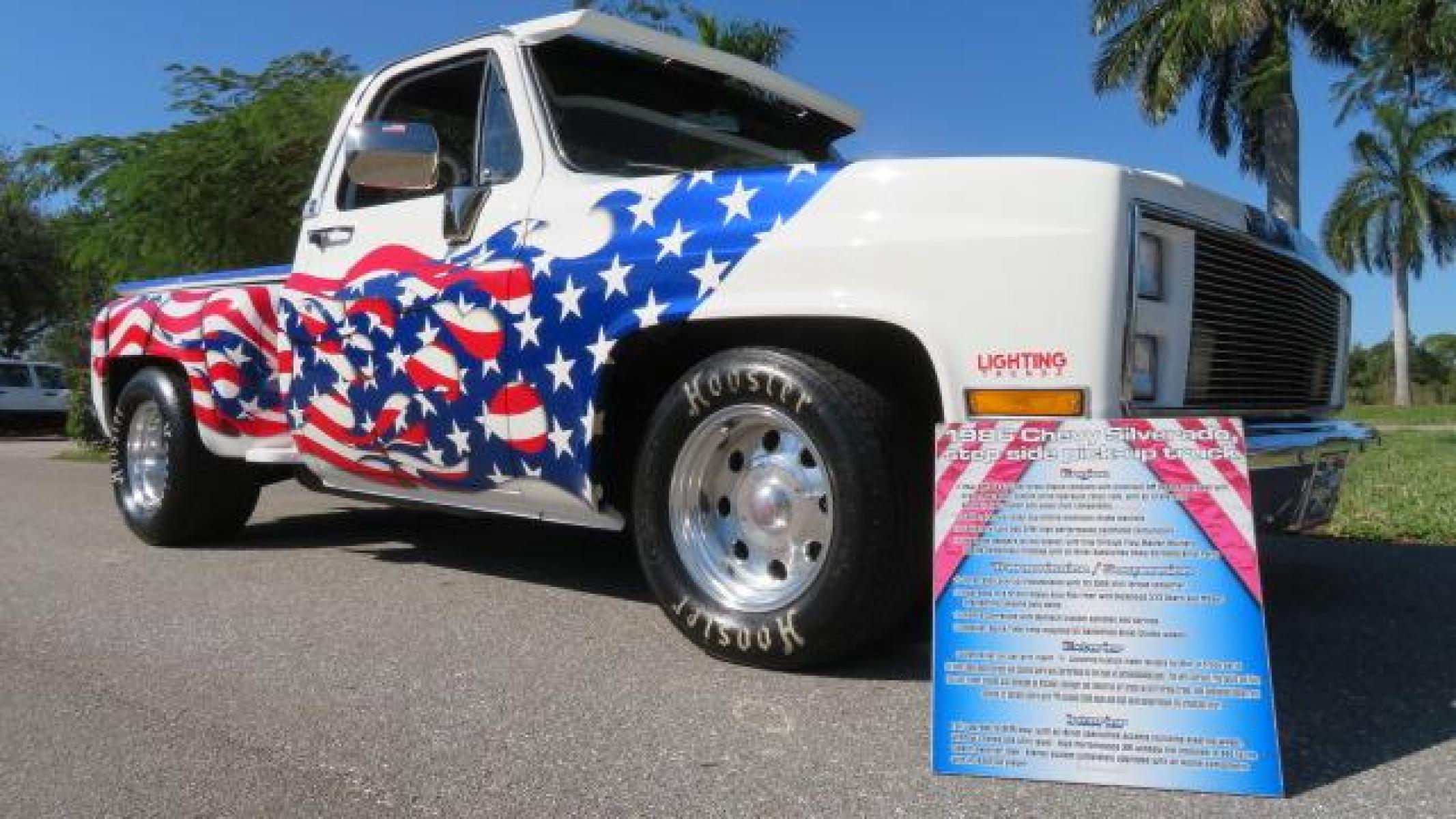 1986 White /Black Chevrolet Silverado 1500 Custom Deluxe 2WD (2GCDC14H5G1) with an 5.0L V8 OHV engine, located at 4301 Oak Circle #19, Boca Raton, FL, 33431, (954) 561-2499, 26.388861, -80.084038 - You are looking at an Absolutely Stunning Show Winning 1986 Chevy C10 Stepside that had a frame off restoration. This is a highly decorated show truck that has won many trophies across many different categories. It's radical and turns heads everywhere. This truck went through a highly meticulous fra - Photo #86