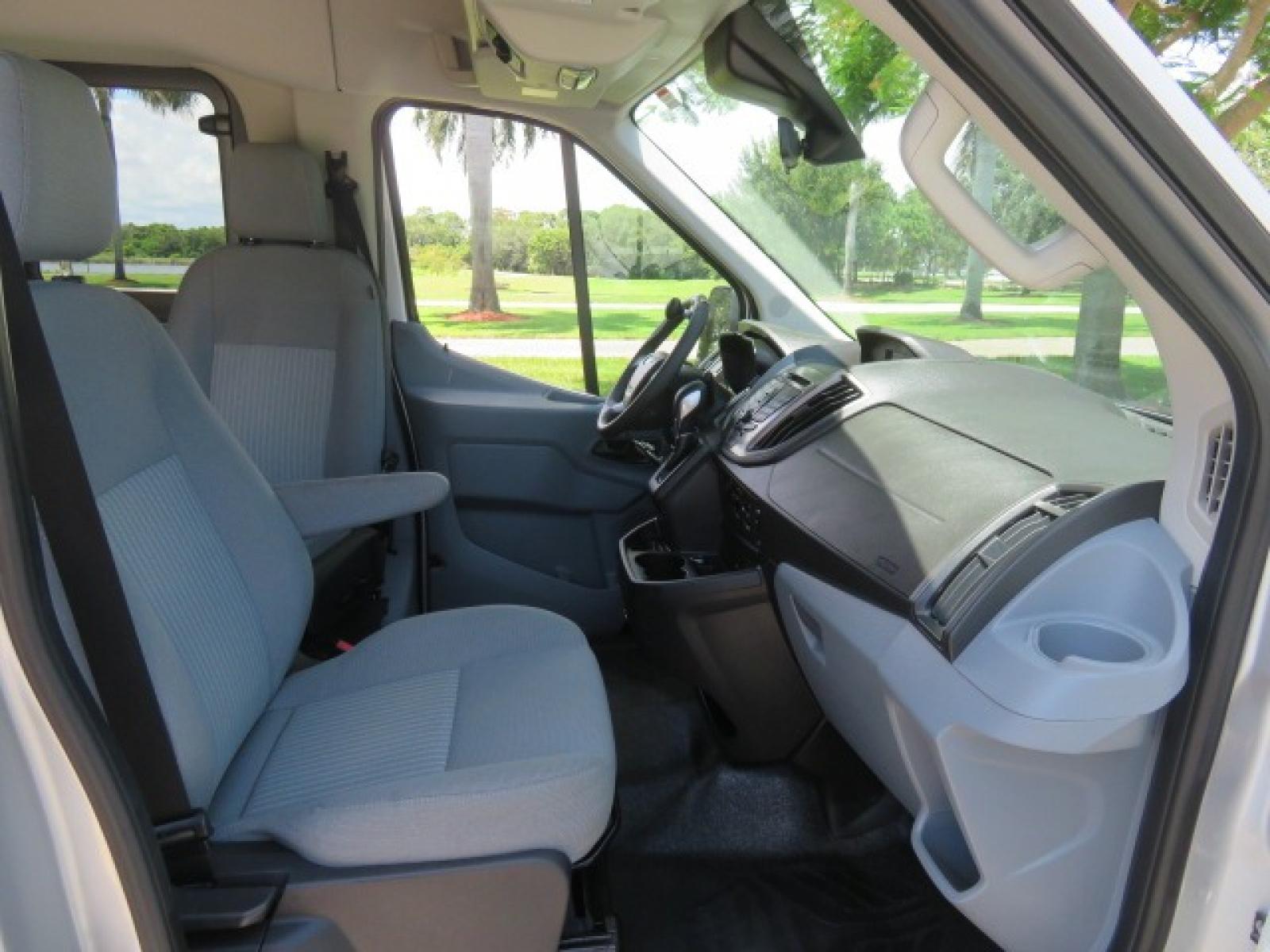 2015 Silver Ford Transit 350 Wagon Low Roof XL 60/40 Pass. 148-in. WB (1FBAX2CM3FK) with an 3.7L V6 DOHC 24V engine, 6-Speed Automatic transmission, located at 4301 Oak Circle #19, Boca Raton, FL, 33431, (954) 561-2499, 26.388861, -80.084038 - Photo #70