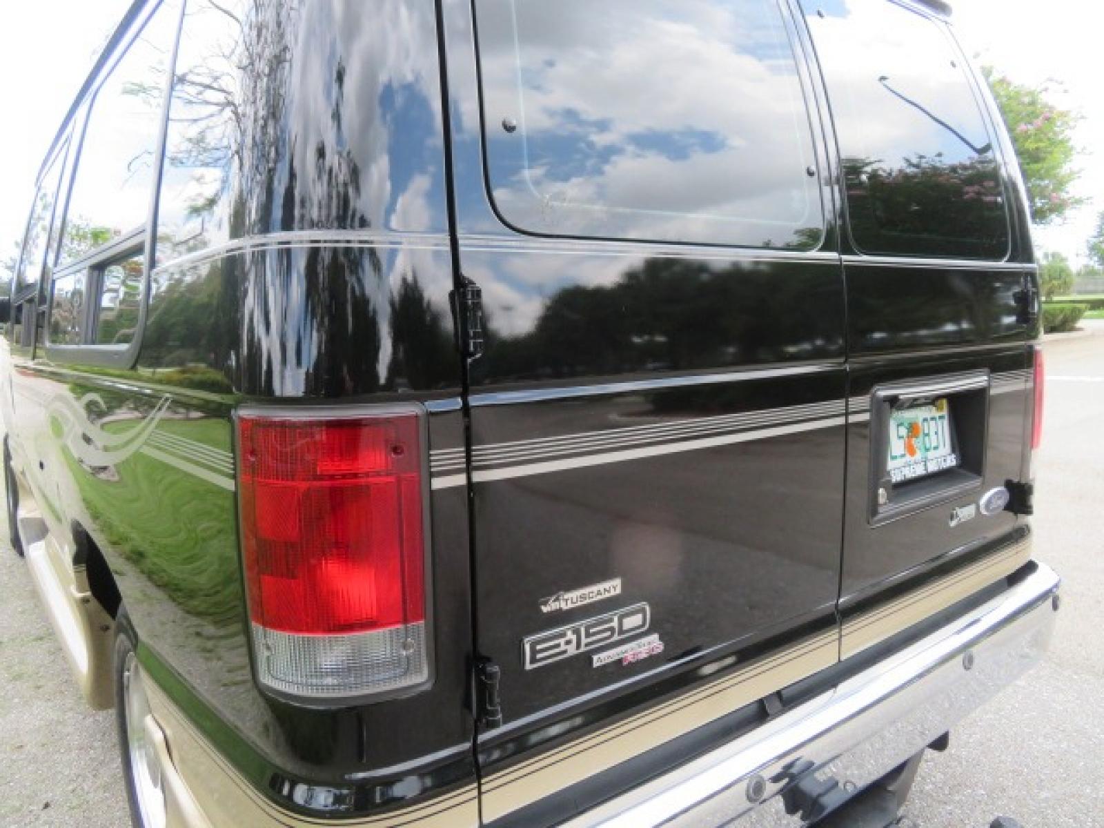 2013 Black Ford E-Series Van E-150 (1FDNE1EL6DD) with an 5.4L V8 SOHC 16V FFV engine, 4-Speed Automatic transmission, located at 4301 Oak Circle #19, Boca Raton, FL, 33431, (954) 561-2499, 26.388861, -80.084038 - Photo #36