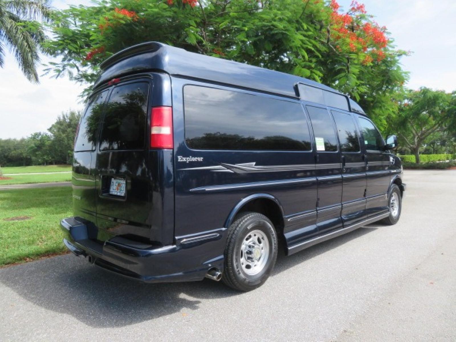 2012 Dark Blue /GRAY Chevrolet Express G2500 3LT RV (1GBWGLCG1C1) with an 6.0L V8 OHV 16V FFV engine, 6-Speed Automatic transmission, located at 4301 Oak Circle #19, Boca Raton, FL, 33431, (954) 561-2499, 26.388861, -80.084038 - You are looking at a Gorgeous 2012 Chevy Express Extended 2500 Handicap Wheelchair Conversion Van Explorer High Top Conversion with 47K Original Miles, Raised Side Entry Doors, Braun Side Wheelchair Lift with Wire Pendant Controls, Tie Down System, Plush Interior, Heated Seats, Back Up Camera, Rear - Photo #17