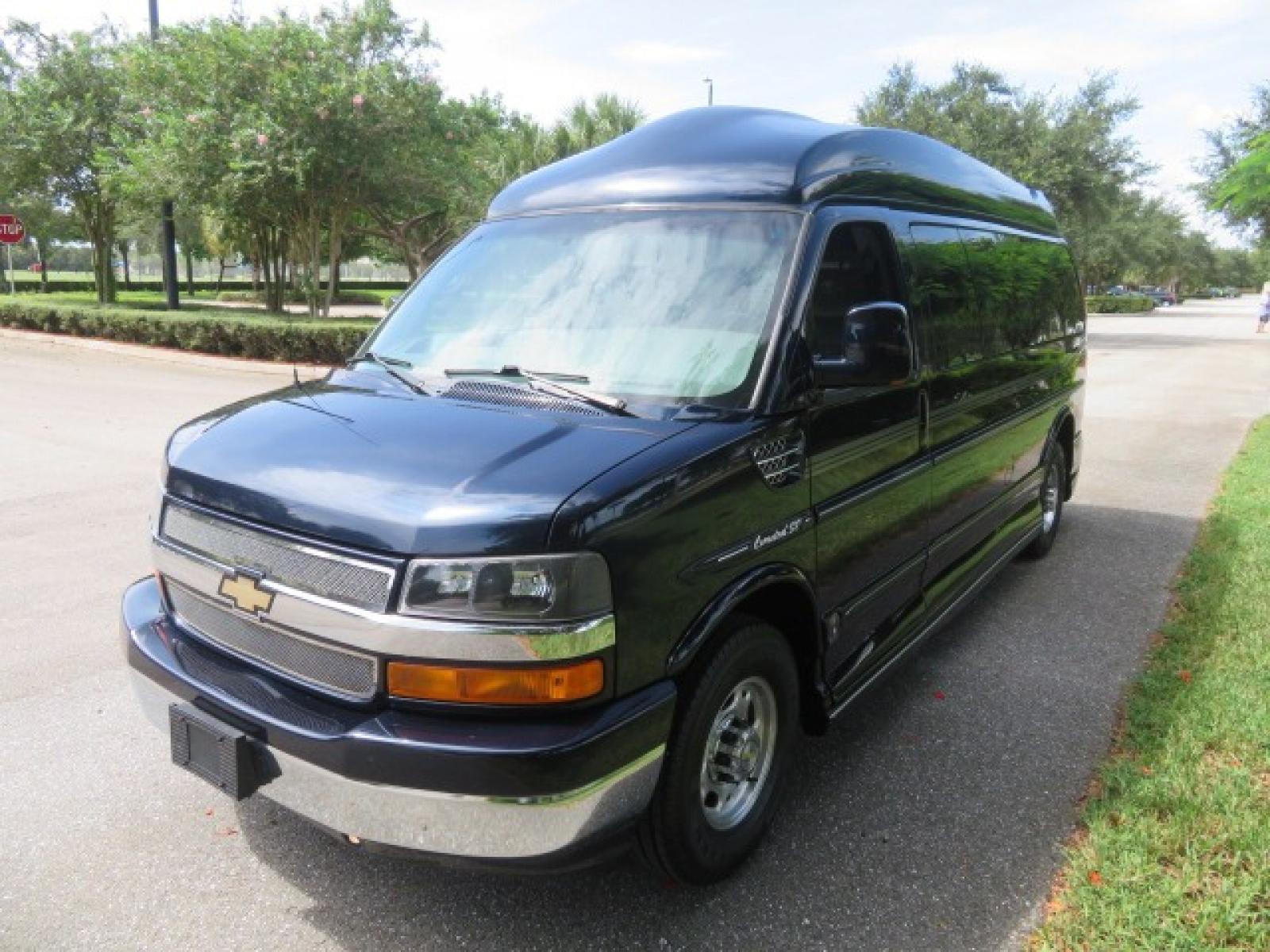 2012 Dark Blue /GRAY Chevrolet Express G2500 3LT RV (1GBWGLCG1C1) with an 6.0L V8 OHV 16V FFV engine, 6-Speed Automatic transmission, located at 4301 Oak Circle #19, Boca Raton, FL, 33431, (954) 561-2499, 26.388861, -80.084038 - You are looking at a Gorgeous 2012 Chevy Express Extended 2500 Handicap Wheelchair Conversion Van Explorer High Top Conversion with 47K Original Miles, Raised Side Entry Doors, Braun Side Wheelchair Lift with Wire Pendant Controls, Tie Down System, Plush Interior, Heated Seats, Back Up Camera, Rear - Photo #23