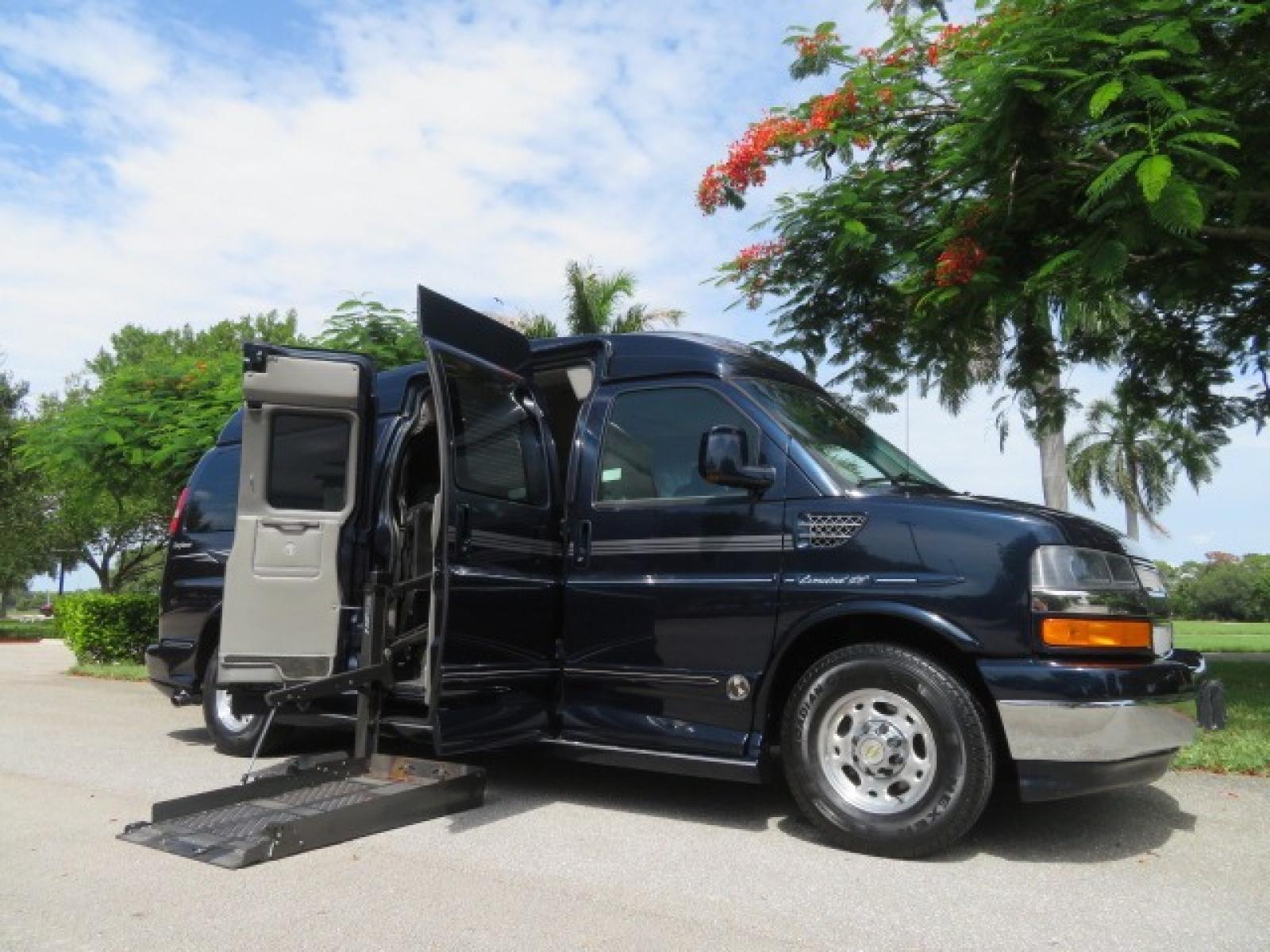 2012 Dark Blue /GRAY Chevrolet Express G2500 3LT RV (1GBWGLCG1C1) with an 6.0L V8 OHV 16V FFV engine, 6-Speed Automatic transmission, located at 4301 Oak Circle #19, Boca Raton, FL, 33431, (954) 561-2499, 26.388861, -80.084038 - You are looking at a Gorgeous 2012 Chevy Express Extended 2500 Handicap Wheelchair Conversion Van Explorer High Top Conversion with 47K Original Miles, Raised Side Entry Doors, Braun Side Wheelchair Lift with Wire Pendant Controls, Tie Down System, Plush Interior, Heated Seats, Back Up Camera, Rear - Photo #48