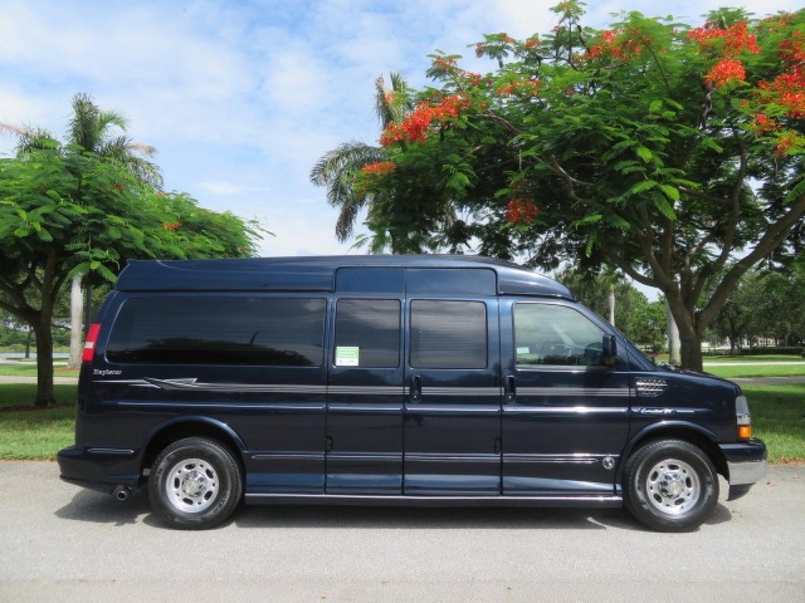 2012 Dark Blue /GRAY Chevrolet Express G2500 3LT RV (1GBWGLCG1C1) with an 6.0L V8 OHV 16V FFV engine, 6-Speed Automatic transmission, located at 4301 Oak Circle #19, Boca Raton, FL, 33431, (954) 561-2499, 26.388861, -80.084038 - You are looking at a Gorgeous 2012 Chevy Express Extended 2500 Handicap Wheelchair Conversion Van Explorer High Top Conversion with 47K Original Miles, Raised Side Entry Doors, Braun Side Wheelchair Lift with Wire Pendant Controls, Tie Down System, Plush Interior, Heated Seats, Back Up Camera, Rear - Photo #6