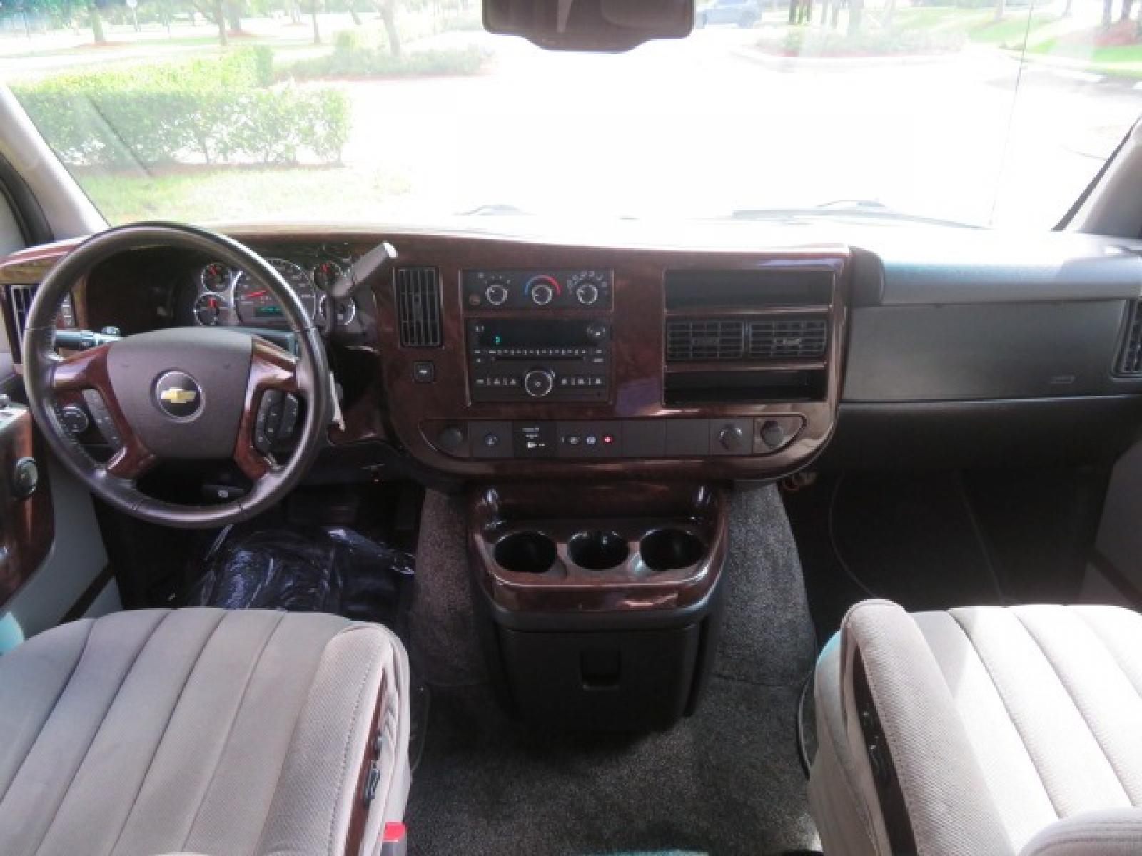 2012 Dark Blue /GRAY Chevrolet Express G2500 3LT RV (1GBWGLCG1C1) with an 6.0L V8 OHV 16V FFV engine, 6-Speed Automatic transmission, located at 4301 Oak Circle #19, Boca Raton, FL, 33431, (954) 561-2499, 26.388861, -80.084038 - You are looking at a Gorgeous 2012 Chevy Express Extended 2500 Handicap Wheelchair Conversion Van Explorer High Top Conversion with 47K Original Miles, Raised Side Entry Doors, Braun Side Wheelchair Lift with Wire Pendant Controls, Tie Down System, Plush Interior, Heated Seats, Back Up Camera, Rear - Photo #67