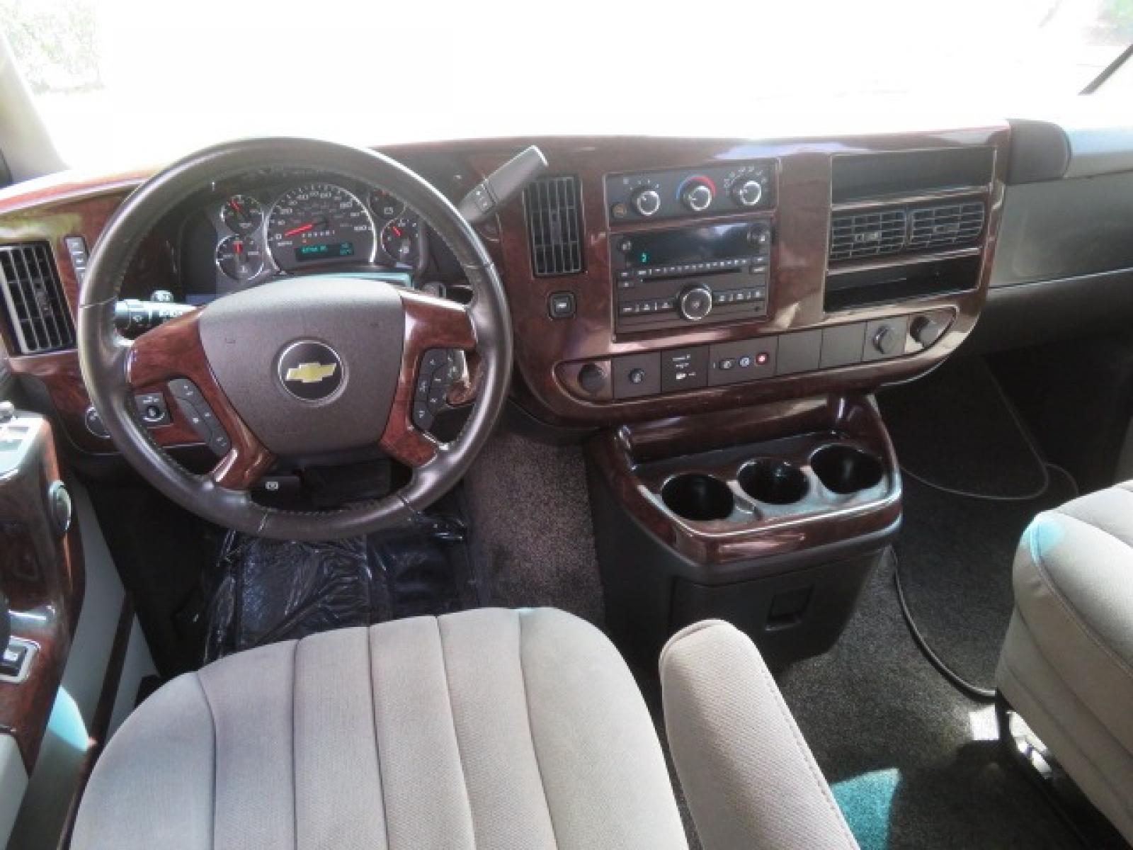 2012 Dark Blue /GRAY Chevrolet Express G2500 3LT RV (1GBWGLCG1C1) with an 6.0L V8 OHV 16V FFV engine, 6-Speed Automatic transmission, located at 4301 Oak Circle #19, Boca Raton, FL, 33431, (954) 561-2499, 26.388861, -80.084038 - You are looking at a Gorgeous 2012 Chevy Express Extended 2500 Handicap Wheelchair Conversion Van Explorer High Top Conversion with 47K Original Miles, Raised Side Entry Doors, Braun Side Wheelchair Lift with Wire Pendant Controls, Tie Down System, Plush Interior, Heated Seats, Back Up Camera, Rear - Photo #69