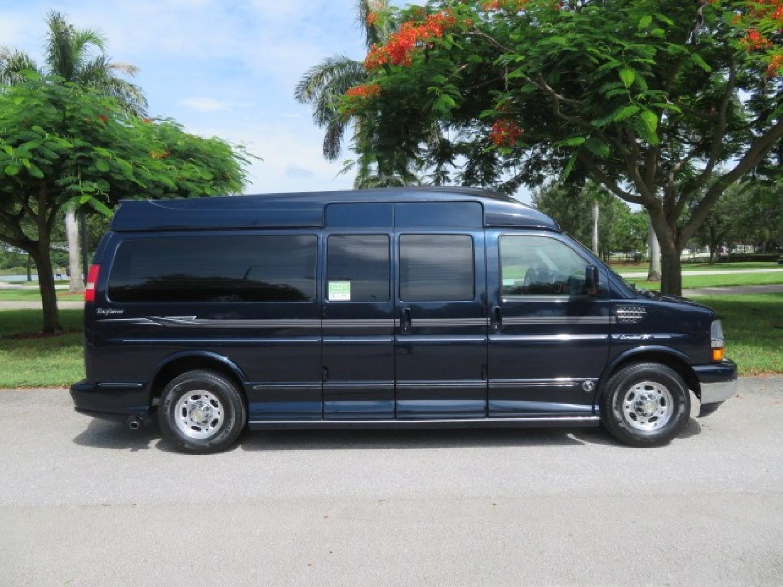 2012 Dark Blue /GRAY Chevrolet Express G2500 3LT RV (1GBWGLCG1C1) with an 6.0L V8 OHV 16V FFV engine, 6-Speed Automatic transmission, located at 4301 Oak Circle #19, Boca Raton, FL, 33431, (954) 561-2499, 26.388861, -80.084038 - You are looking at a Gorgeous 2012 Chevy Express Extended 2500 Handicap Wheelchair Conversion Van Explorer High Top Conversion with 47K Original Miles, Raised Side Entry Doors, Braun Side Wheelchair Lift with Wire Pendant Controls, Tie Down System, Plush Interior, Heated Seats, Back Up Camera, Rear - Photo #7