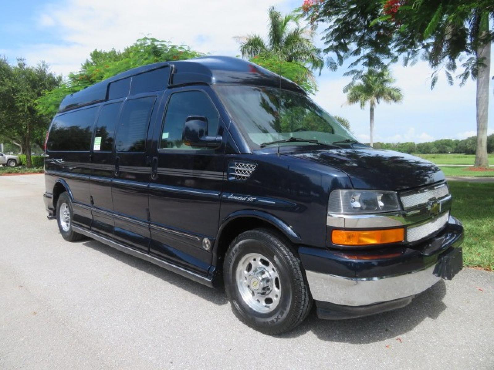 2012 Dark Blue /GRAY Chevrolet Express G2500 3LT RV (1GBWGLCG1C1) with an 6.0L V8 OHV 16V FFV engine, 6-Speed Automatic transmission, located at 4301 Oak Circle #19, Boca Raton, FL, 33431, (954) 561-2499, 26.388861, -80.084038 - You are looking at a Gorgeous 2012 Chevy Express Extended 2500 Handicap Wheelchair Conversion Van Explorer High Top Conversion with 47K Original Miles, Raised Side Entry Doors, Braun Side Wheelchair Lift with Wire Pendant Controls, Tie Down System, Plush Interior, Heated Seats, Back Up Camera, Rear - Photo #8