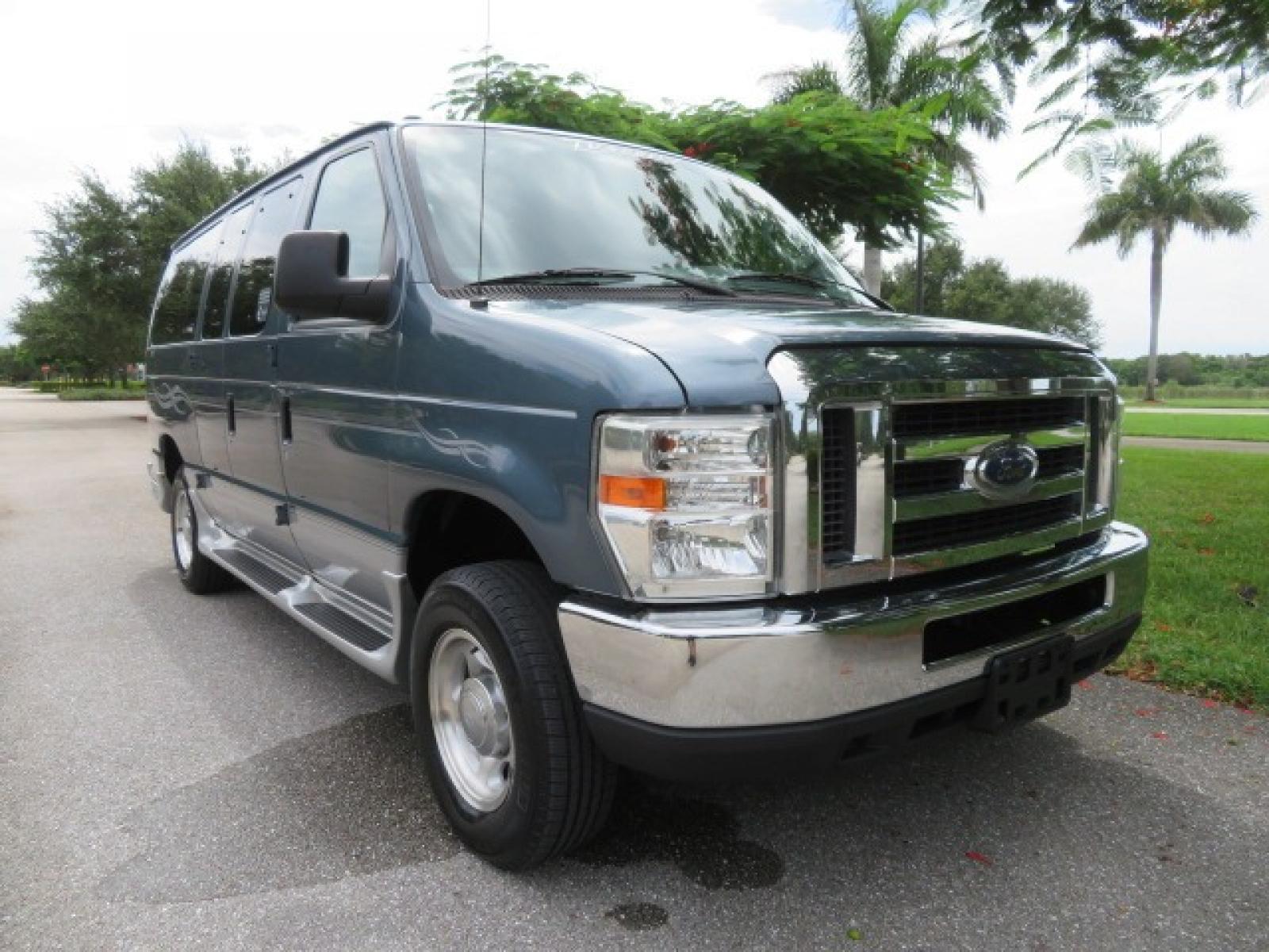 2012 Dark Blue Ford E-Series Van E-150 (1FTNE1EL9CD) with an 5.4L V8 SOHC 16V FFV engine, 4-Speed Automatic transmission, located at 4301 Oak Circle #19, Boca Raton, FL, 33431, (954) 561-2499, 26.388861, -80.084038 - You are looking at a Beautiful 2012 Ford Econoline Handicap Wheelchair Conversion Van Tuscany VMI with Lowered Floor, Power Side Entry Doors, 800LB Side Entry Wheelchair Lift, B and D 6 Way Transfer Seat, Fully Wireless Door and Wheelchair lift System with 3 Remote Controls, Hand Controls, Tie Down - Photo #7