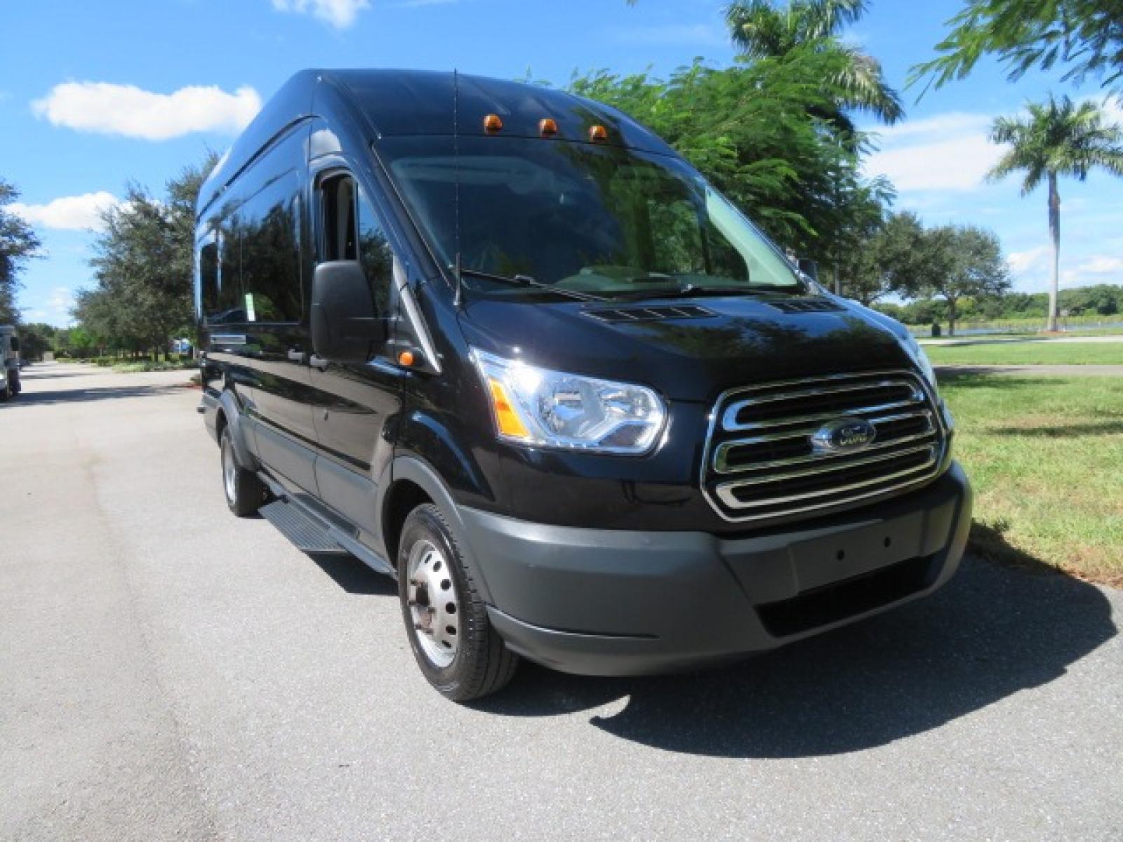 2017 Ford Transit 350 Wagon HD High Roof XLT Sliding Pass. 148 WB EL (1FBVU4XG3HK) with an 3.5L V6 DOHC 24V engine, 6A transmission, located at 4301 Oak Circle #19, Boca Raton, FL, 33431, (954) 561-2499, 26.388861, -80.084038 - You are looking at an awesome 2017 Ford Transit XLT HD 350 Dually Handicap Wheelchair Conversion Van with 66000 Original Miles, Back Up Camera, Ricon Split Platform Side Entry Wheelchair Lift with 800lb Capacity, Hard Core Rubber Floor, Q Straint Tie Down System, Extra Seat Belt, Interlock System, 9 - Photo #10