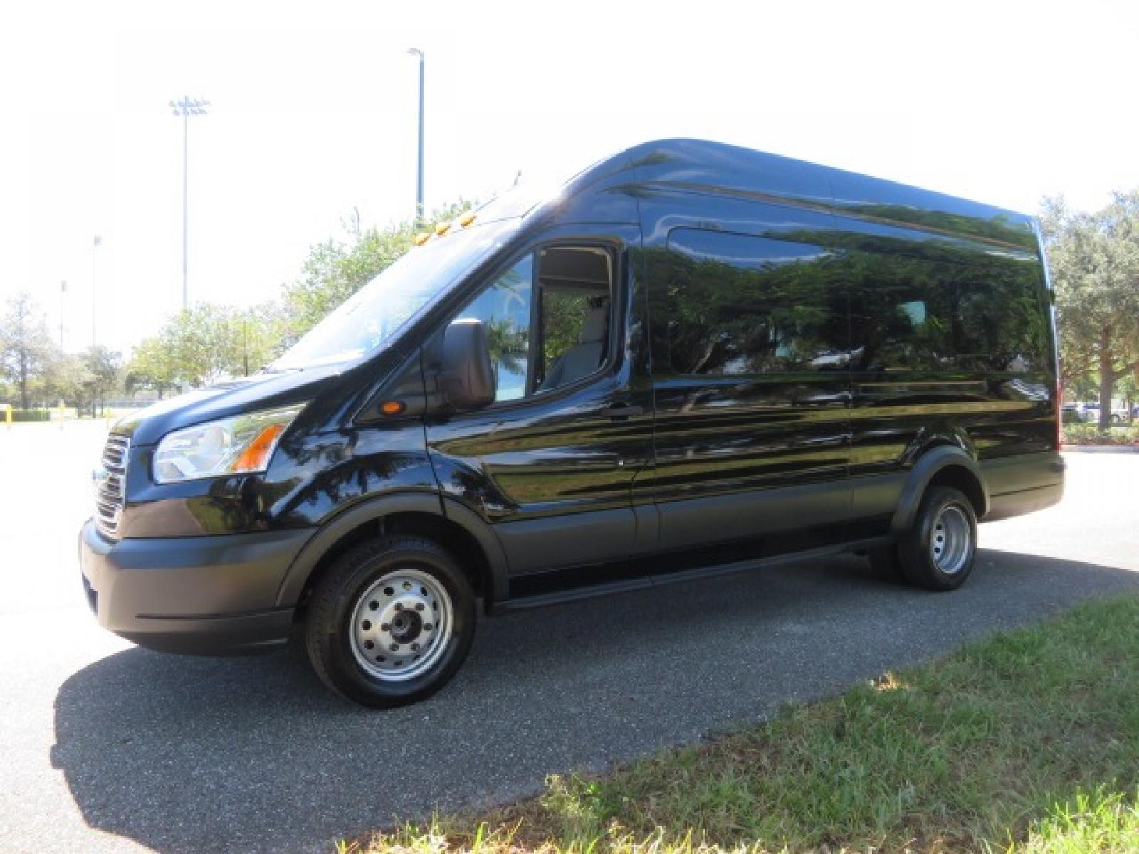 2017 Ford Transit 350 Wagon HD High Roof XLT Sliding Pass. 148 WB EL (1FBVU4XG3HK) with an 3.5L V6 DOHC 24V engine, 6A transmission, located at 4301 Oak Circle #19, Boca Raton, FL, 33431, (954) 561-2499, 26.388861, -80.084038 - You are looking at an awesome 2017 Ford Transit XLT HD 350 Dually Handicap Wheelchair Conversion Van with 66000 Original Miles, Back Up Camera, Ricon Split Platform Side Entry Wheelchair Lift with 800lb Capacity, Hard Core Rubber Floor, Q Straint Tie Down System, Extra Seat Belt, Interlock System, 9 - Photo #12