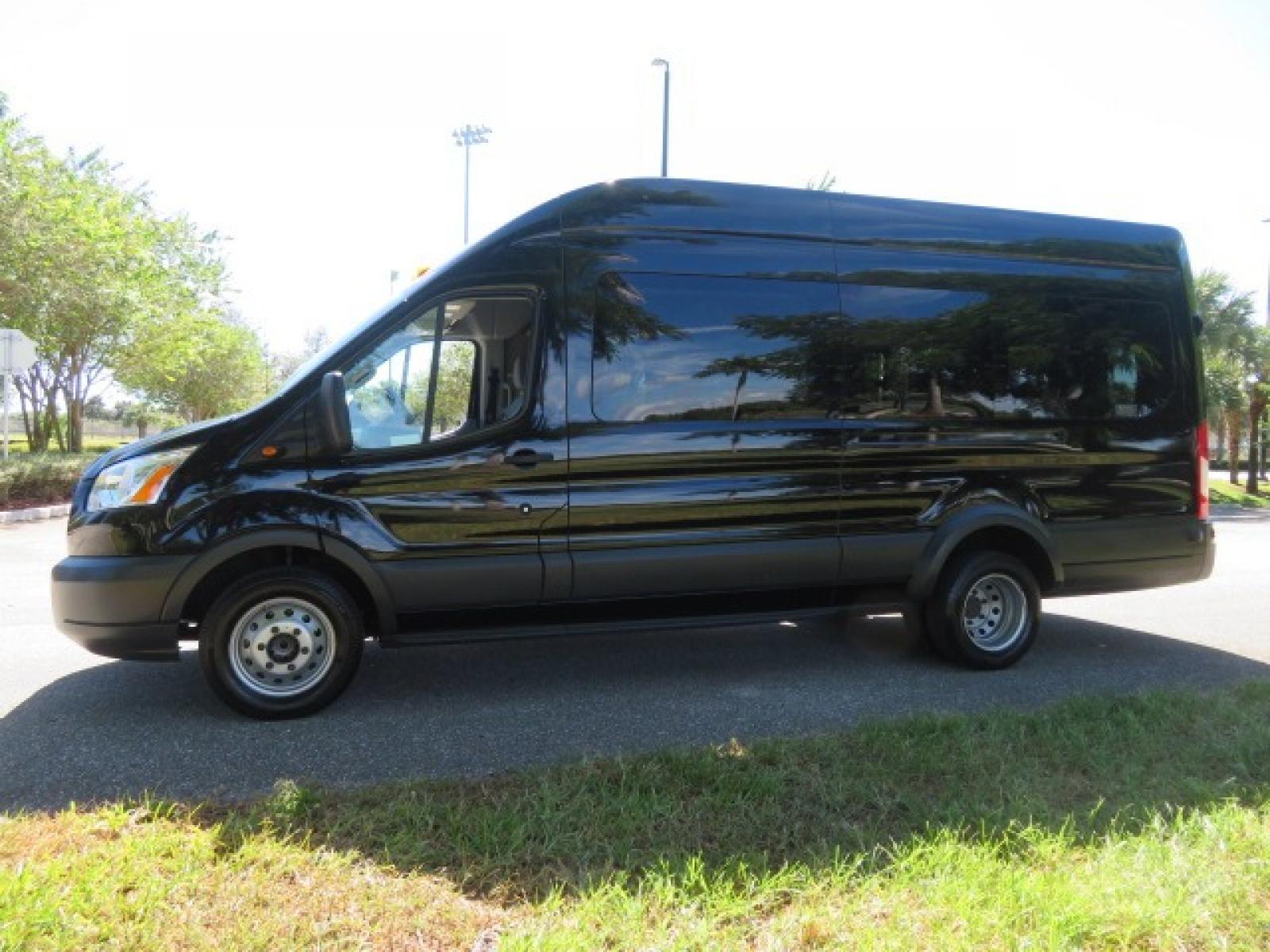 2017 Ford Transit 350 Wagon HD High Roof XLT Sliding Pass. 148 WB EL (1FBVU4XG3HK) with an 3.5L V6 DOHC 24V engine, 6A transmission, located at 4301 Oak Circle #19, Boca Raton, FL, 33431, (954) 561-2499, 26.388861, -80.084038 - You are looking at an awesome 2017 Ford Transit XLT HD 350 Dually Handicap Wheelchair Conversion Van with 66000 Original Miles, Back Up Camera, Ricon Split Platform Side Entry Wheelchair Lift with 800lb Capacity, Hard Core Rubber Floor, Q Straint Tie Down System, Extra Seat Belt, Interlock System, 9 - Photo #13