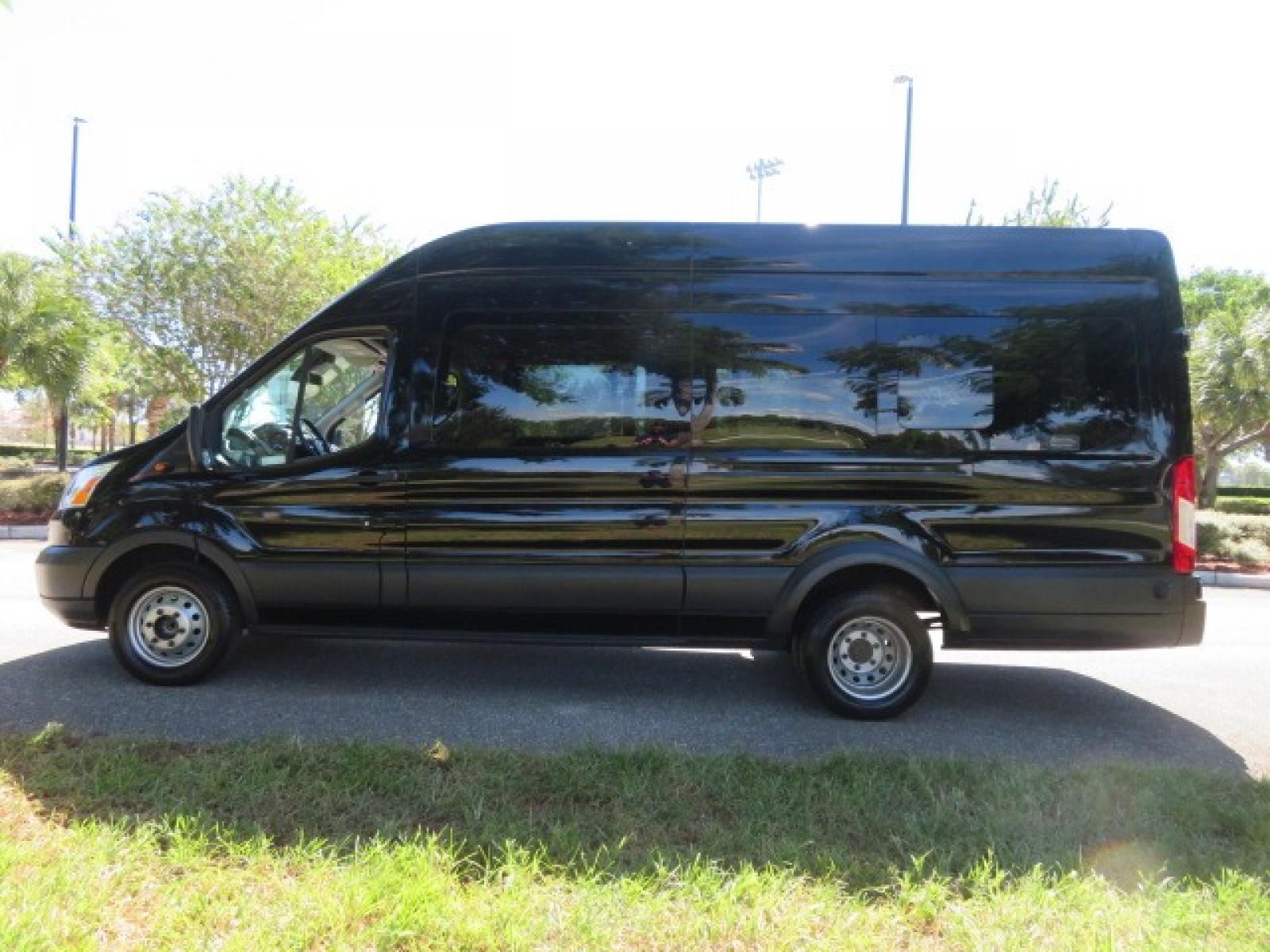 2017 Ford Transit 350 Wagon HD High Roof XLT Sliding Pass. 148 WB EL (1FBVU4XG3HK) with an 3.5L V6 DOHC 24V engine, 6A transmission, located at 4301 Oak Circle #19, Boca Raton, FL, 33431, (954) 561-2499, 26.388861, -80.084038 - You are looking at an awesome 2017 Ford Transit XLT HD 350 Dually Handicap Wheelchair Conversion Van with 66000 Original Miles, Back Up Camera, Ricon Split Platform Side Entry Wheelchair Lift with 800lb Capacity, Hard Core Rubber Floor, Q Straint Tie Down System, Extra Seat Belt, Interlock System, 9 - Photo #14