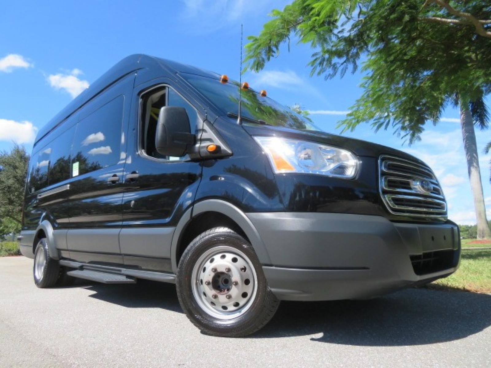 2017 Ford Transit 350 Wagon HD High Roof XLT Sliding Pass. 148 WB EL (1FBVU4XG3HK) with an 3.5L V6 DOHC 24V engine, 6A transmission, located at 4301 Oak Circle #19, Boca Raton, FL, 33431, (954) 561-2499, 26.388861, -80.084038 - You are looking at an awesome 2017 Ford Transit XLT HD 350 Dually Handicap Wheelchair Conversion Van with 66000 Original Miles, Back Up Camera, Ricon Split Platform Side Entry Wheelchair Lift with 800lb Capacity, Hard Core Rubber Floor, Q Straint Tie Down System, Extra Seat Belt, Interlock System, 9 - Photo #5