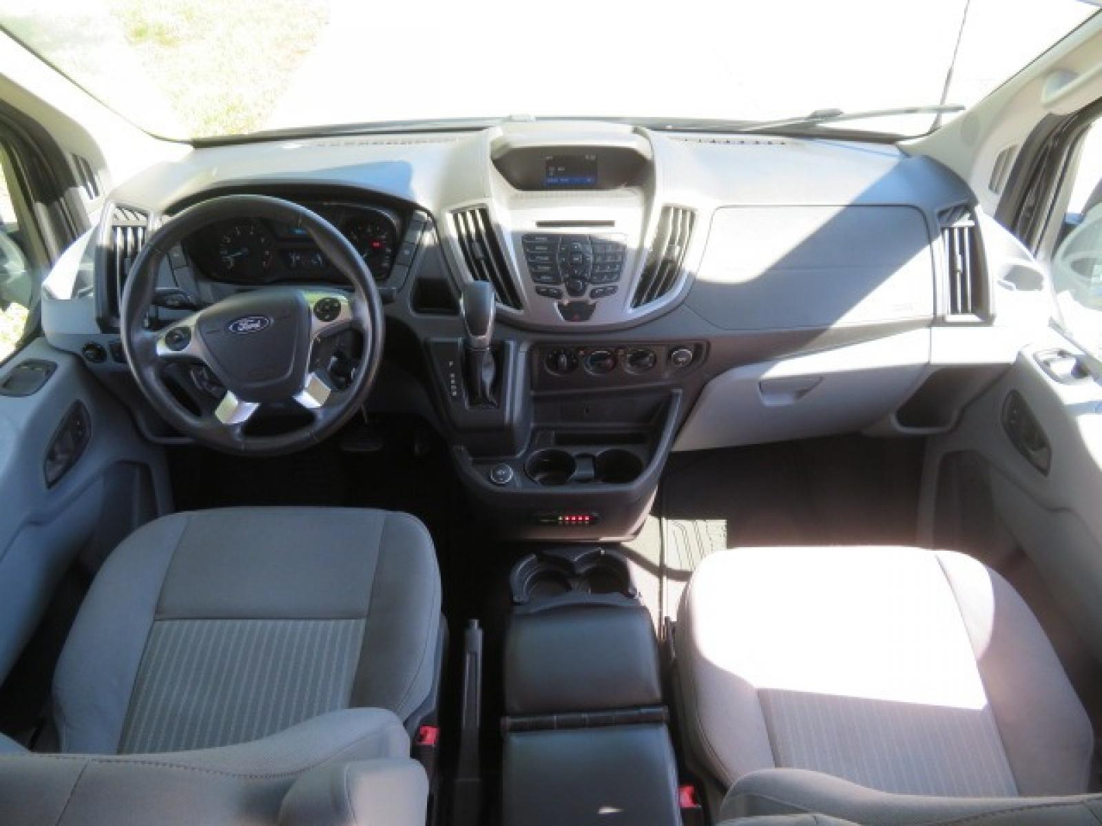 2017 Ford Transit 350 Wagon HD High Roof XLT Sliding Pass. 148 WB EL (1FBVU4XG3HK) with an 3.5L V6 DOHC 24V engine, 6A transmission, located at 4301 Oak Circle #19, Boca Raton, FL, 33431, (954) 561-2499, 26.388861, -80.084038 - You are looking at an awesome 2017 Ford Transit XLT HD 350 Dually Handicap Wheelchair Conversion Van with 66000 Original Miles, Back Up Camera, Ricon Split Platform Side Entry Wheelchair Lift with 800lb Capacity, Hard Core Rubber Floor, Q Straint Tie Down System, Extra Seat Belt, Interlock System, 9 - Photo #57
