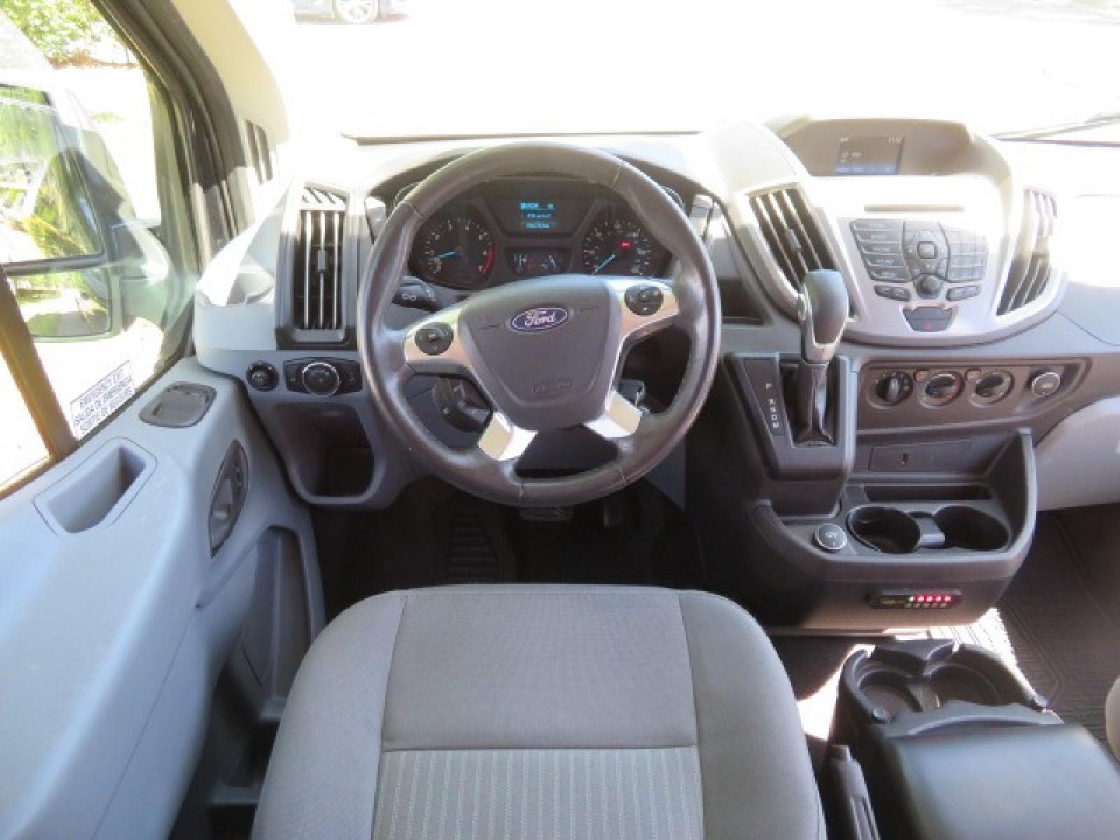 2017 Ford Transit 350 Wagon HD High Roof XLT Sliding Pass. 148 WB EL (1FBVU4XG3HK) with an 3.5L V6 DOHC 24V engine, 6A transmission, located at 4301 Oak Circle #19, Boca Raton, FL, 33431, (954) 561-2499, 26.388861, -80.084038 - You are looking at an awesome 2017 Ford Transit XLT HD 350 Dually Handicap Wheelchair Conversion Van with 66000 Original Miles, Back Up Camera, Ricon Split Platform Side Entry Wheelchair Lift with 800lb Capacity, Hard Core Rubber Floor, Q Straint Tie Down System, Extra Seat Belt, Interlock System, 9 - Photo #59