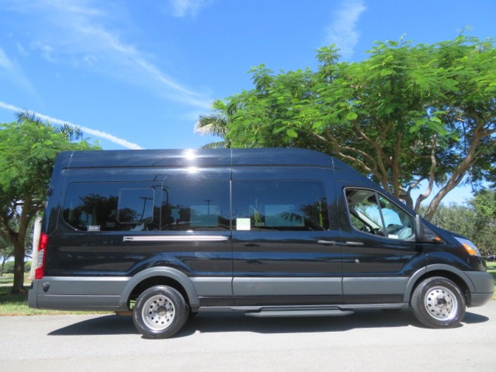 2017 Ford Transit 350 Wagon HD High Roof XLT Sliding Pass. 148 WB EL (1FBVU4XG3HK) with an 3.5L V6 DOHC 24V engine, 6A transmission, located at 4301 Oak Circle #19, Boca Raton, FL, 33431, (954) 561-2499, 26.388861, -80.084038 - You are looking at an awesome 2017 Ford Transit XLT HD 350 Dually Handicap Wheelchair Conversion Van with 66000 Original Miles, Back Up Camera, Ricon Split Platform Side Entry Wheelchair Lift with 800lb Capacity, Hard Core Rubber Floor, Q Straint Tie Down System, Extra Seat Belt, Interlock System, 9 - Photo #6