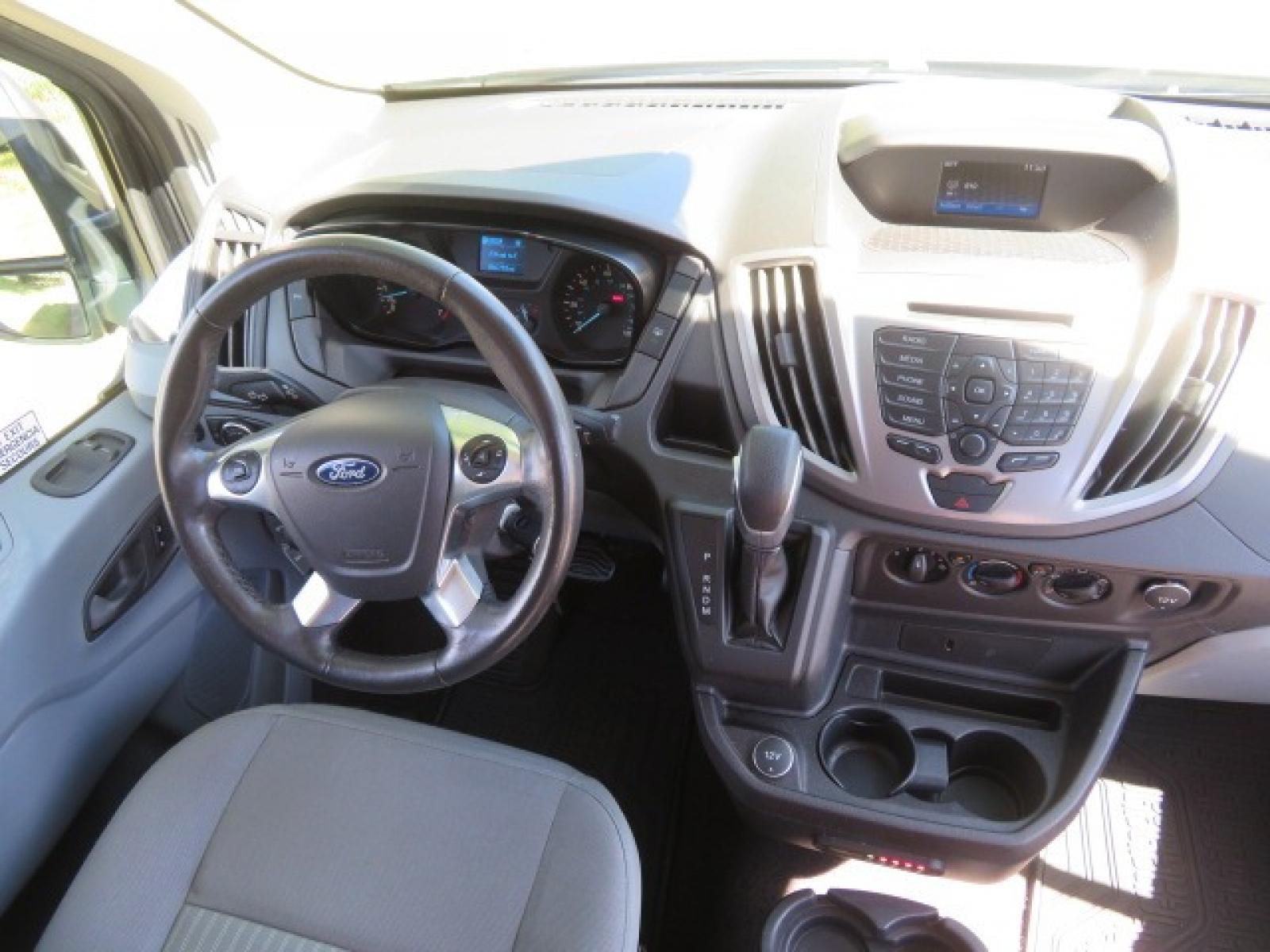 2017 Ford Transit 350 Wagon HD High Roof XLT Sliding Pass. 148 WB EL (1FBVU4XG3HK) with an 3.5L V6 DOHC 24V engine, 6A transmission, located at 4301 Oak Circle #19, Boca Raton, FL, 33431, (954) 561-2499, 26.388861, -80.084038 - You are looking at an awesome 2017 Ford Transit XLT HD 350 Dually Handicap Wheelchair Conversion Van with 66000 Original Miles, Back Up Camera, Ricon Split Platform Side Entry Wheelchair Lift with 800lb Capacity, Hard Core Rubber Floor, Q Straint Tie Down System, Extra Seat Belt, Interlock System, 9 - Photo #63