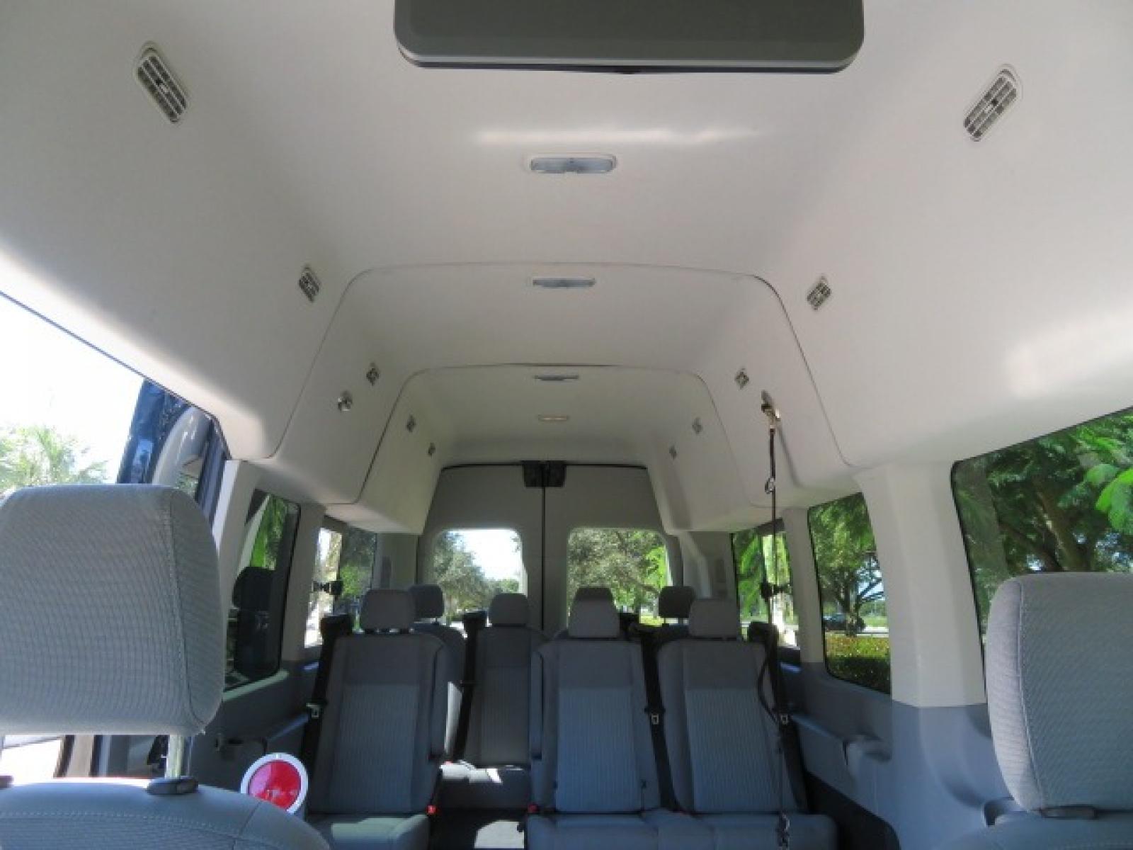2017 Ford Transit 350 Wagon HD High Roof XLT Sliding Pass. 148 WB EL (1FBVU4XG3HK) with an 3.5L V6 DOHC 24V engine, 6A transmission, located at 4301 Oak Circle #19, Boca Raton, FL, 33431, (954) 561-2499, 26.388861, -80.084038 - You are looking at an awesome 2017 Ford Transit XLT HD 350 Dually Handicap Wheelchair Conversion Van with 66000 Original Miles, Back Up Camera, Ricon Split Platform Side Entry Wheelchair Lift with 800lb Capacity, Hard Core Rubber Floor, Q Straint Tie Down System, Extra Seat Belt, Interlock System, 9 - Photo #68
