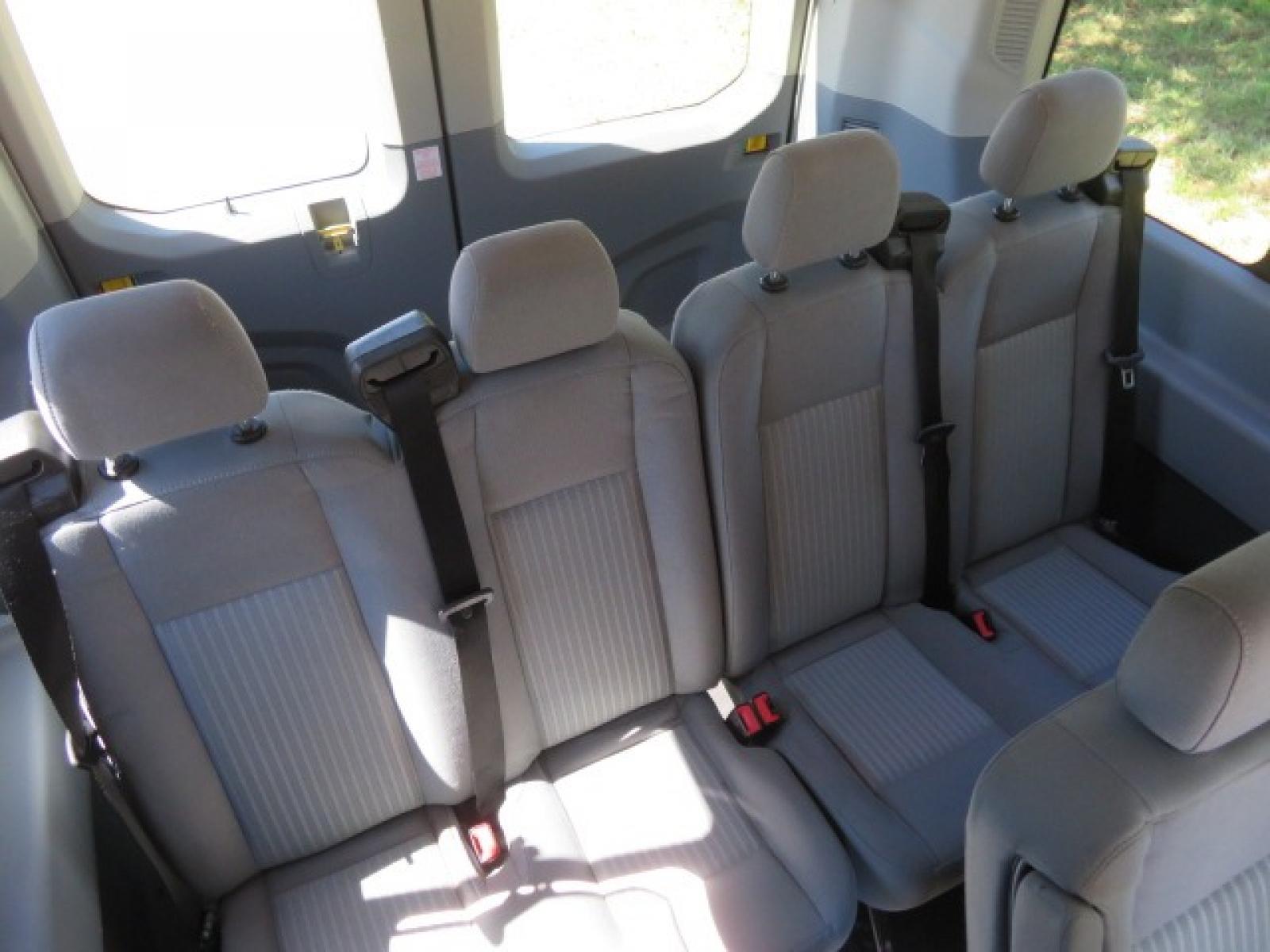 2017 Ford Transit 350 Wagon HD High Roof XLT Sliding Pass. 148 WB EL (1FBVU4XG3HK) with an 3.5L V6 DOHC 24V engine, 6A transmission, located at 4301 Oak Circle #19, Boca Raton, FL, 33431, (954) 561-2499, 26.388861, -80.084038 - You are looking at an awesome 2017 Ford Transit XLT HD 350 Dually Handicap Wheelchair Conversion Van with 66000 Original Miles, Back Up Camera, Ricon Split Platform Side Entry Wheelchair Lift with 800lb Capacity, Hard Core Rubber Floor, Q Straint Tie Down System, Extra Seat Belt, Interlock System, 9 - Photo #73