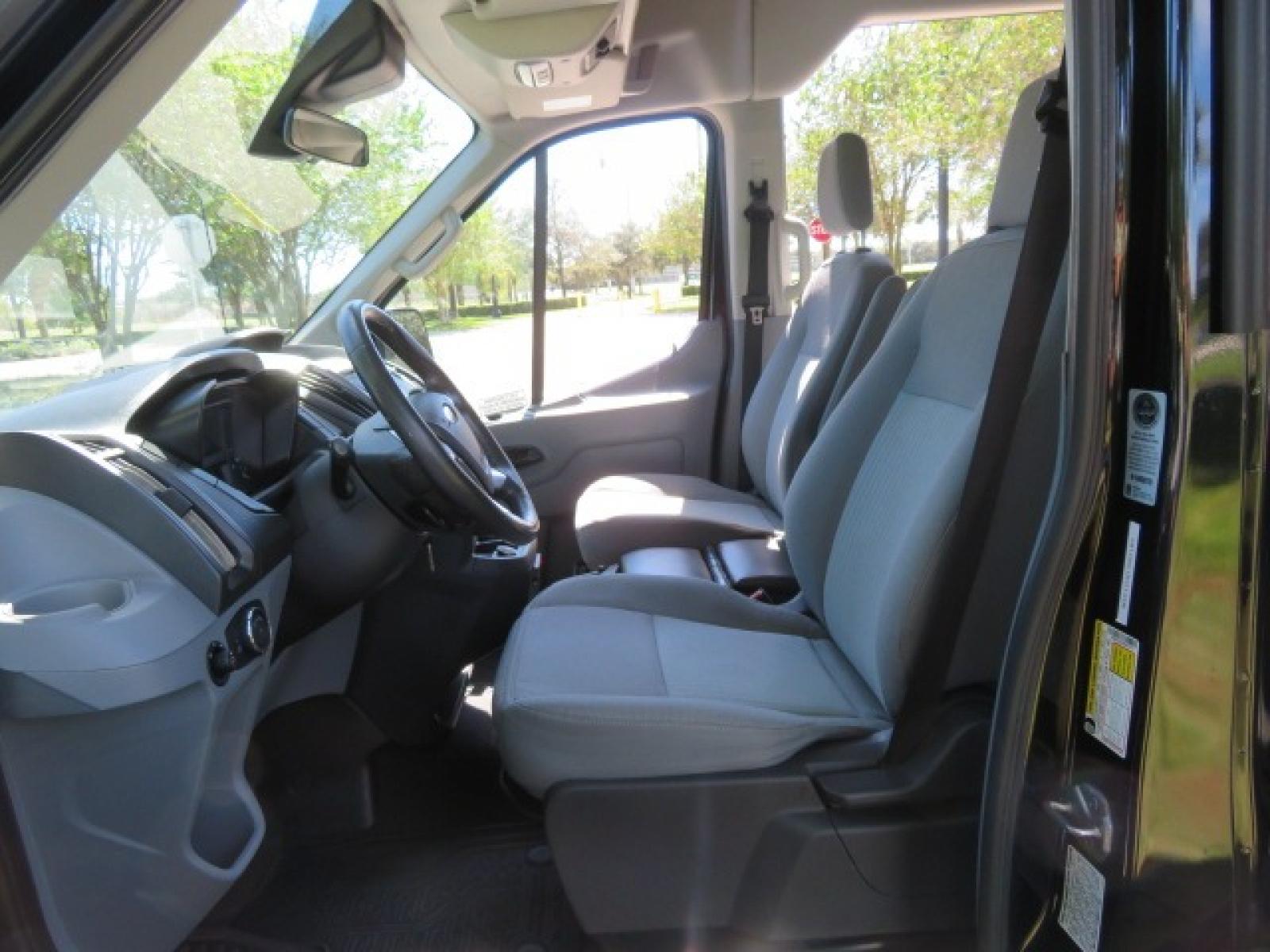 2017 Ford Transit 350 Wagon HD High Roof XLT Sliding Pass. 148 WB EL (1FBVU4XG3HK) with an 3.5L V6 DOHC 24V engine, 6A transmission, located at 4301 Oak Circle #19, Boca Raton, FL, 33431, (954) 561-2499, 26.388861, -80.084038 - You are looking at an awesome 2017 Ford Transit XLT HD 350 Dually Handicap Wheelchair Conversion Van with 66000 Original Miles, Back Up Camera, Ricon Split Platform Side Entry Wheelchair Lift with 800lb Capacity, Hard Core Rubber Floor, Q Straint Tie Down System, Extra Seat Belt, Interlock System, 9 - Photo #86