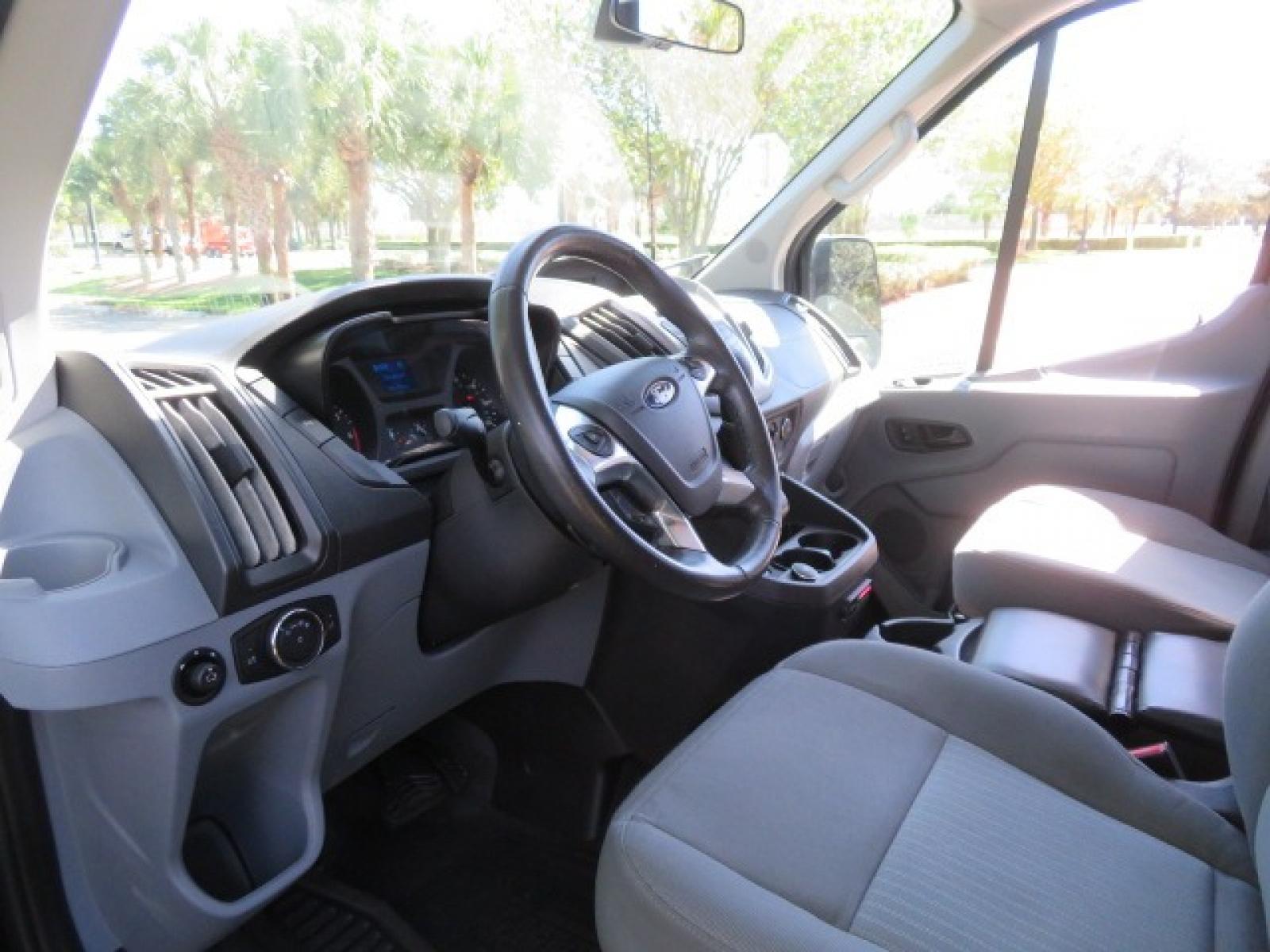 2017 Ford Transit 350 Wagon HD High Roof XLT Sliding Pass. 148 WB EL (1FBVU4XG3HK) with an 3.5L V6 DOHC 24V engine, 6A transmission, located at 4301 Oak Circle #19, Boca Raton, FL, 33431, (954) 561-2499, 26.388861, -80.084038 - You are looking at an awesome 2017 Ford Transit XLT HD 350 Dually Handicap Wheelchair Conversion Van with 66000 Original Miles, Back Up Camera, Ricon Split Platform Side Entry Wheelchair Lift with 800lb Capacity, Hard Core Rubber Floor, Q Straint Tie Down System, Extra Seat Belt, Interlock System, 9 - Photo #88